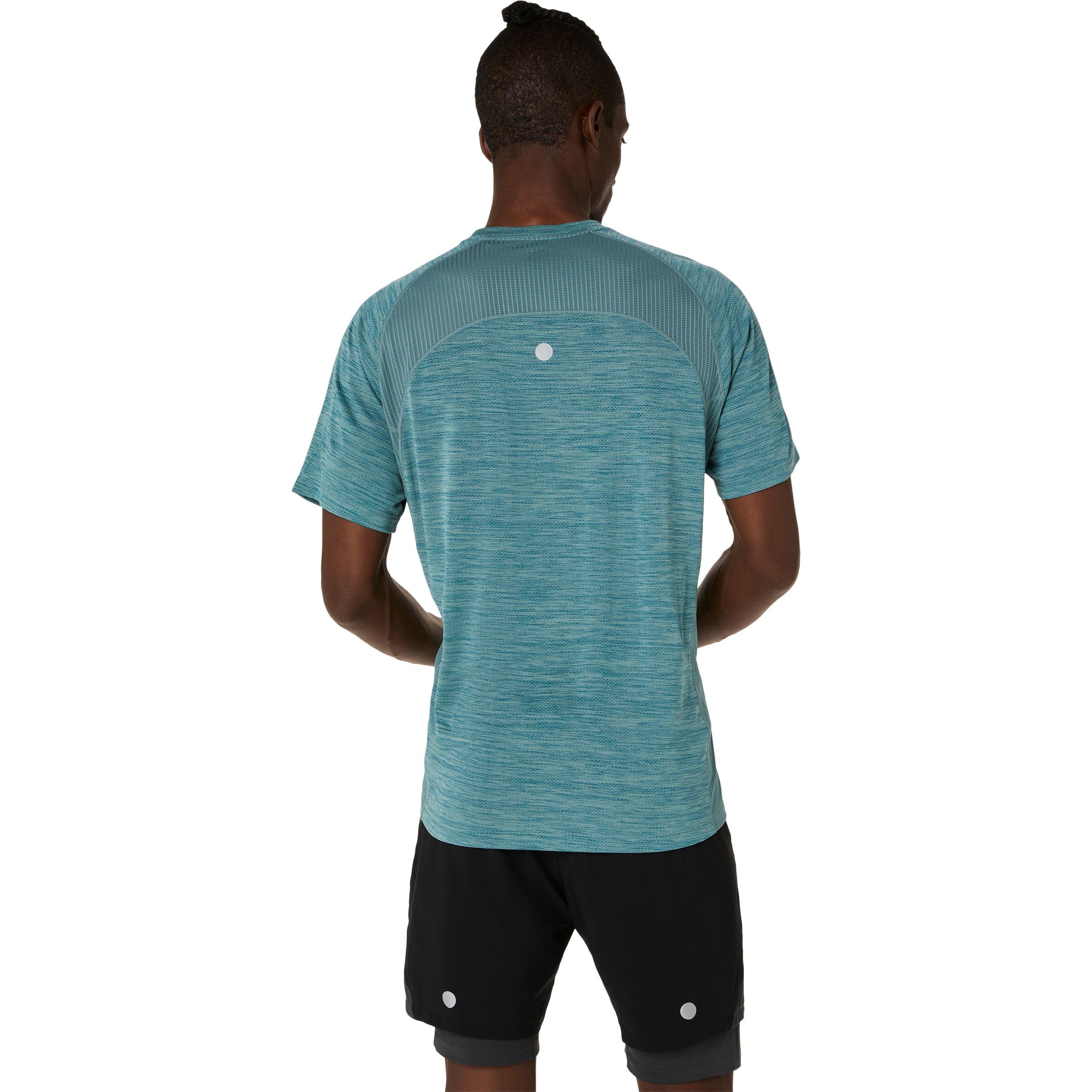 Foggy Teal - Asics - Men's Road Short Sleeve Running T-Shirt - 2