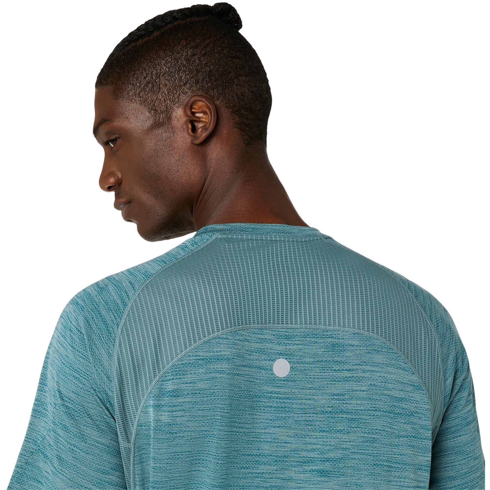 Foggy Teal - Asics - Men's Road Short Sleeve Running T-Shirt - 5