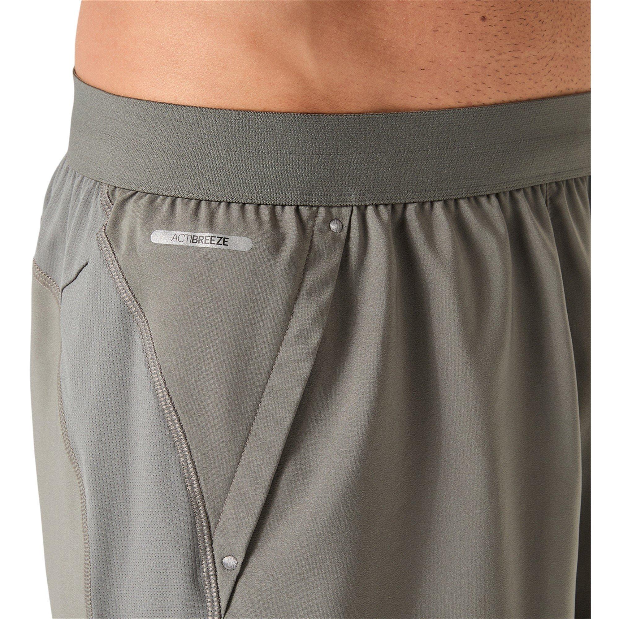 Truffle Grey - Asics - Men's Road 5in Running Shorts - 4