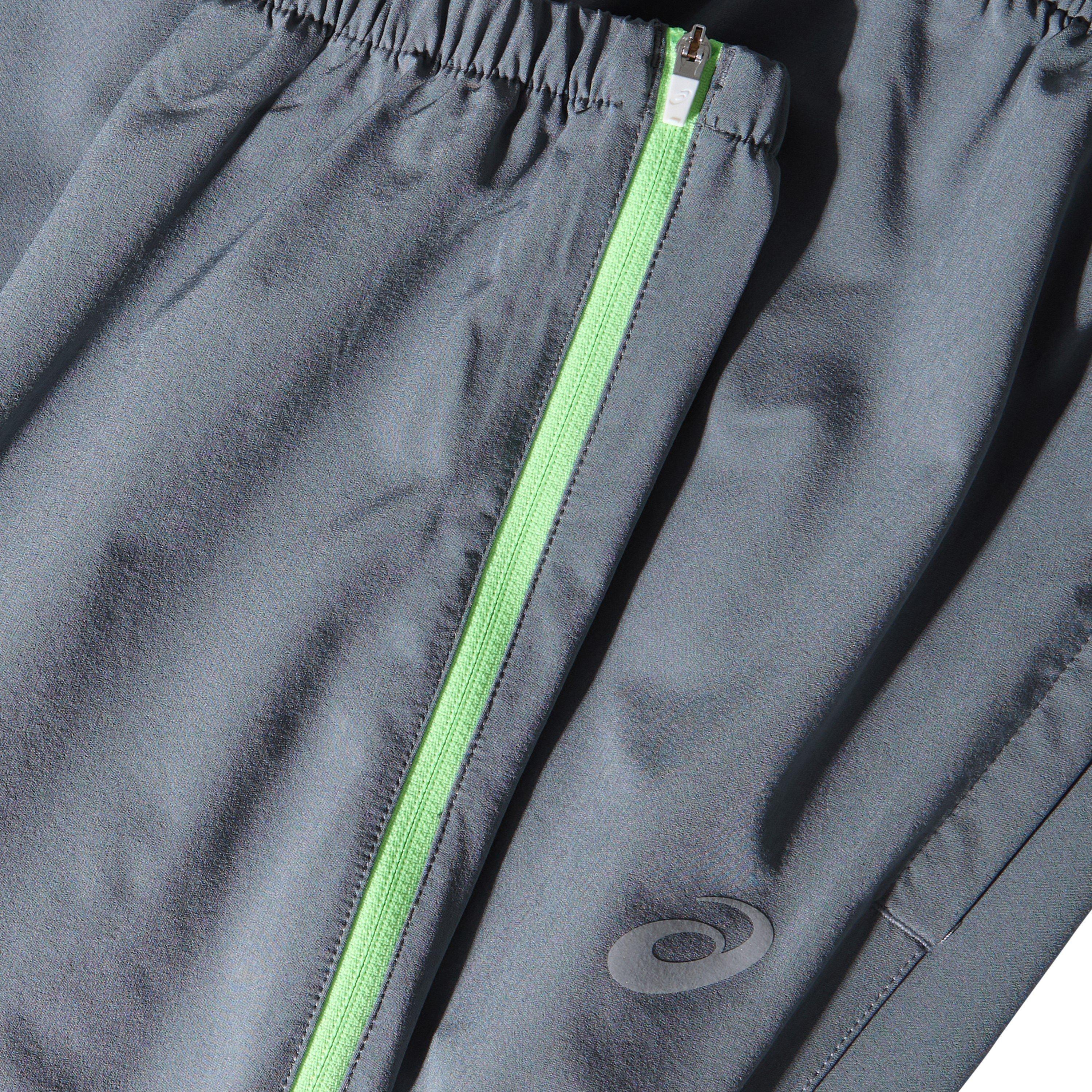 Grey - Asics - Core Woven Pant Tracksuit Bottom Mens - 5