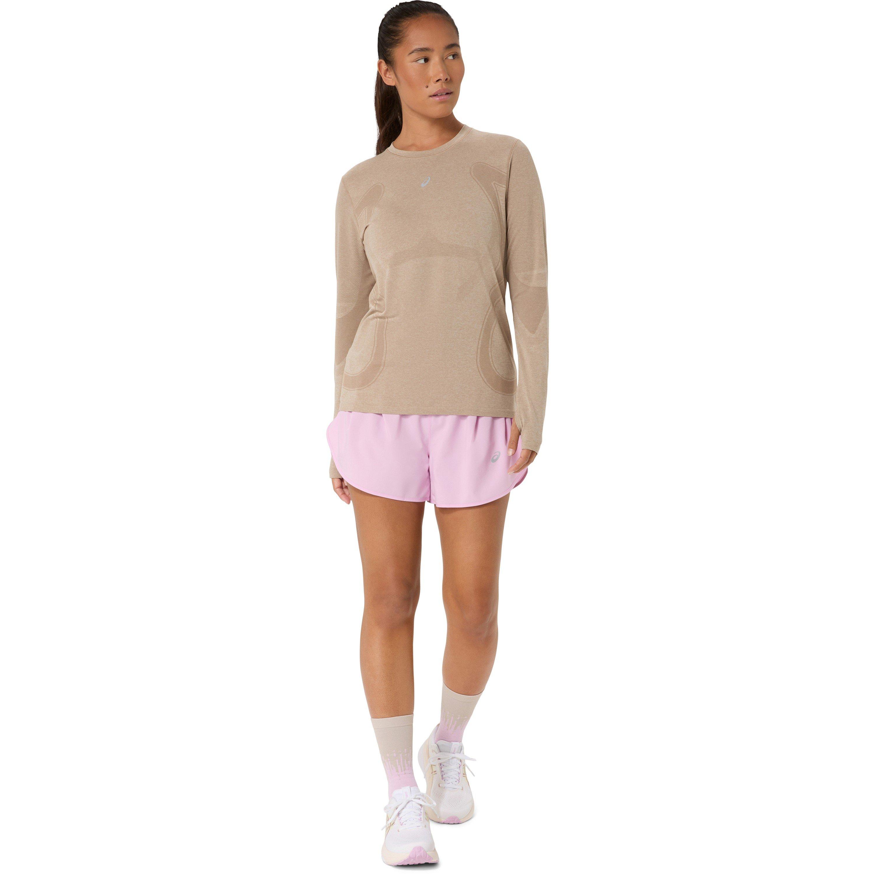 Greige - Asics - Asics Road SL LS Tee Ld63 - 6