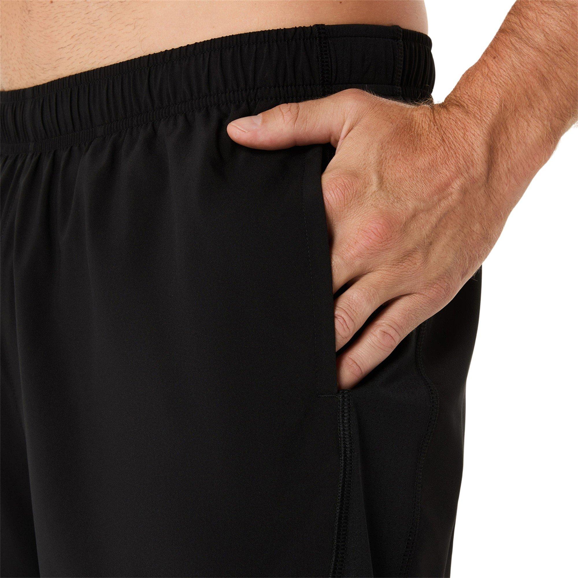 Zwart - Asics - Core 2-N-1 7in Short Running Mens - 4