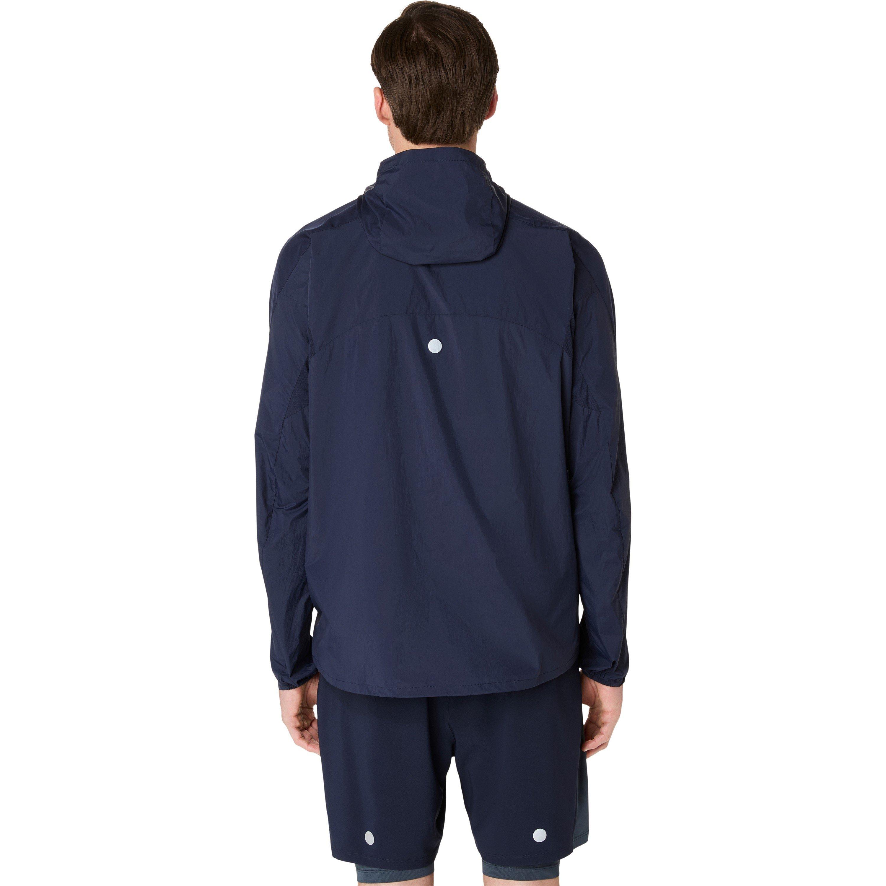Midnight - Asics - Road Packable Jacket Running Mens - 2
