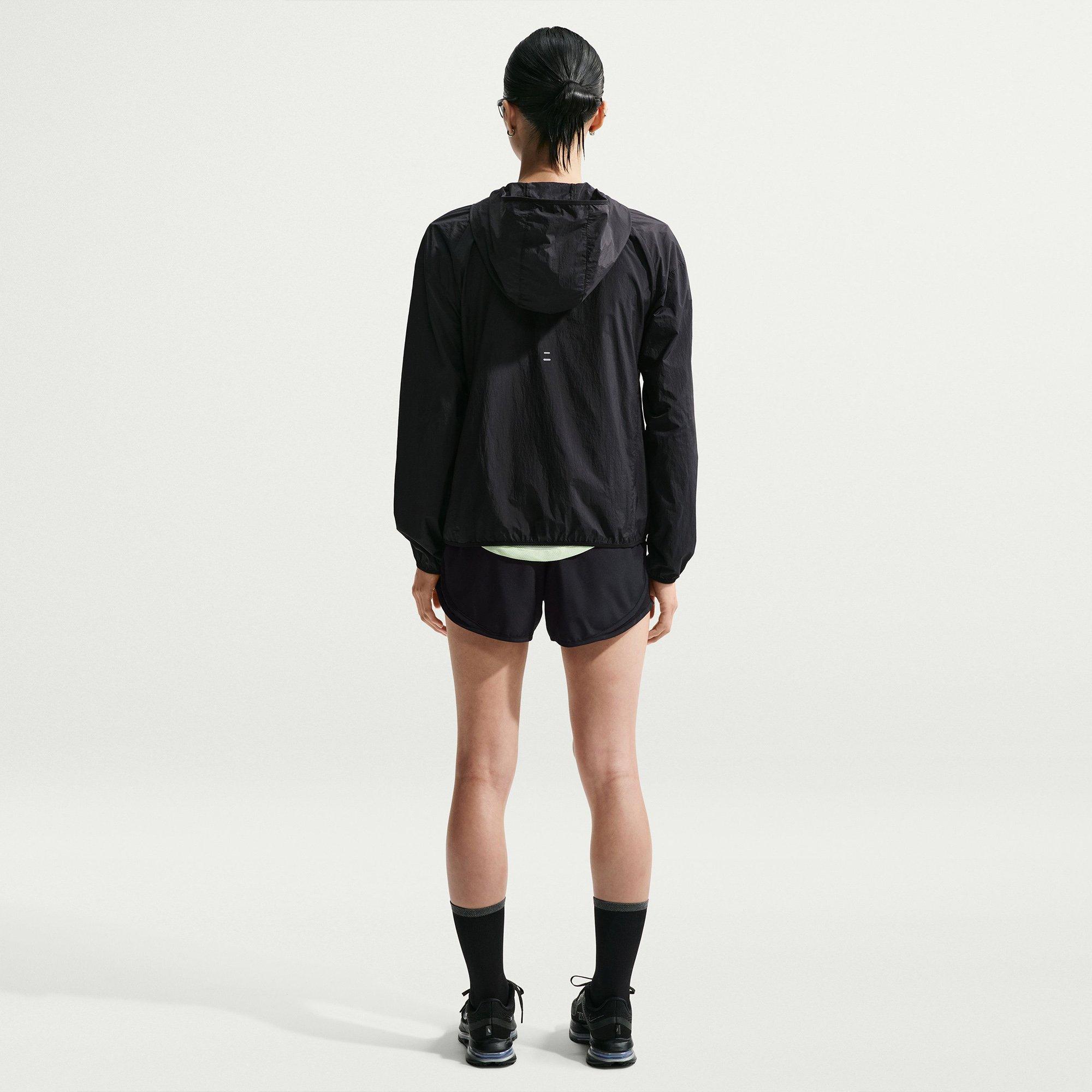 Black/R.Silver - Nike - Women's Tempo UV Running Jacket - 7