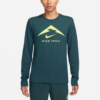 Nike Dri FIT Mens Long Sleeve Trail Running T Shirt