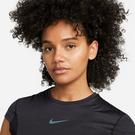 Gridiron/Noir - Nike - Dri-FIT ADV Run Division Women's Short-Sleeve Top - 3