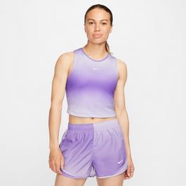 Nike Dri-FIT Swoosh Women's Printed Cropped Tank Top