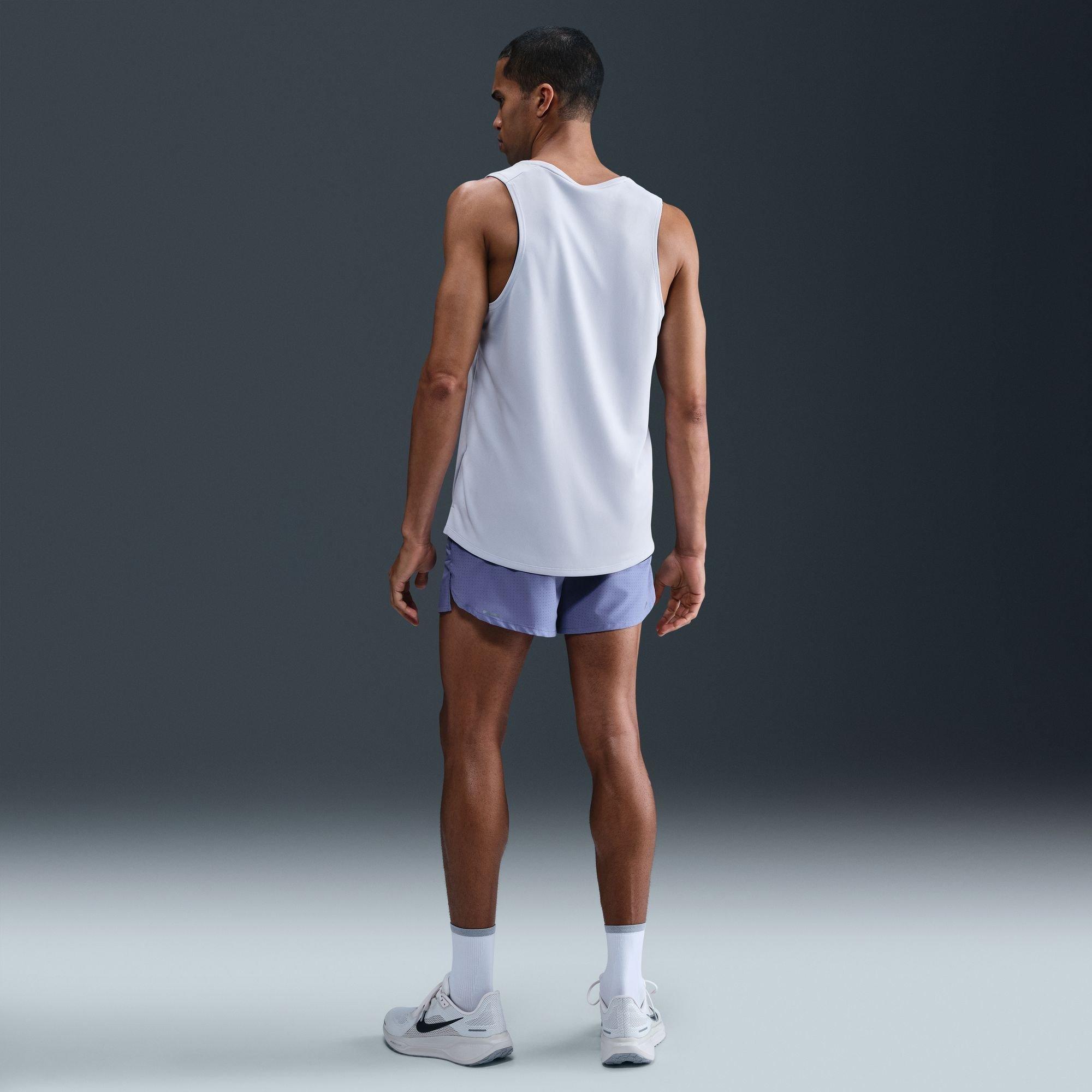 Ghost/Reflectiv - Nike - Dri-FIT Miler Men's Running Tank - 8