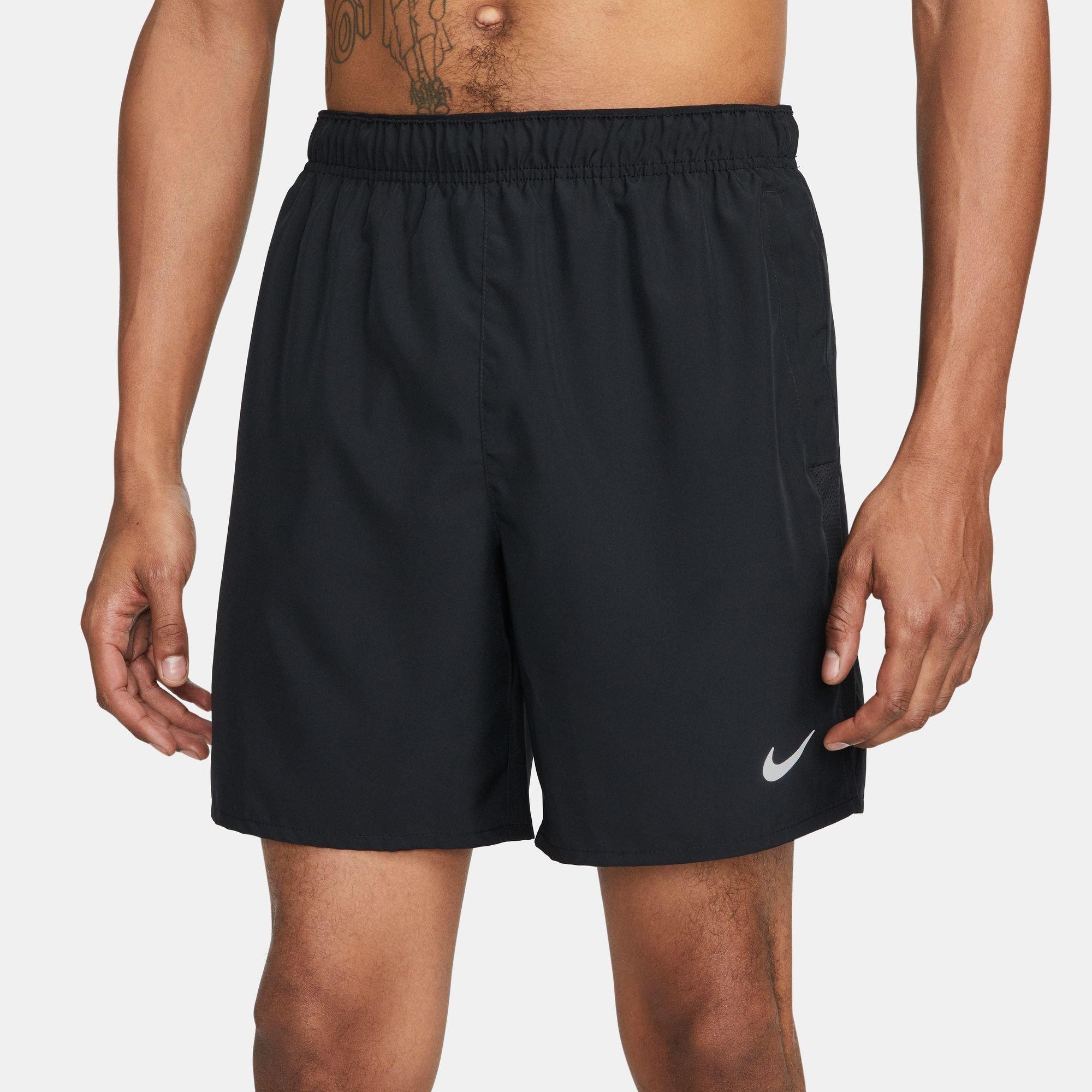 Black/Ref Silvr - Nike - Dri-FIT Challenger Mens 7 Unlined Versatile Shorts - 1