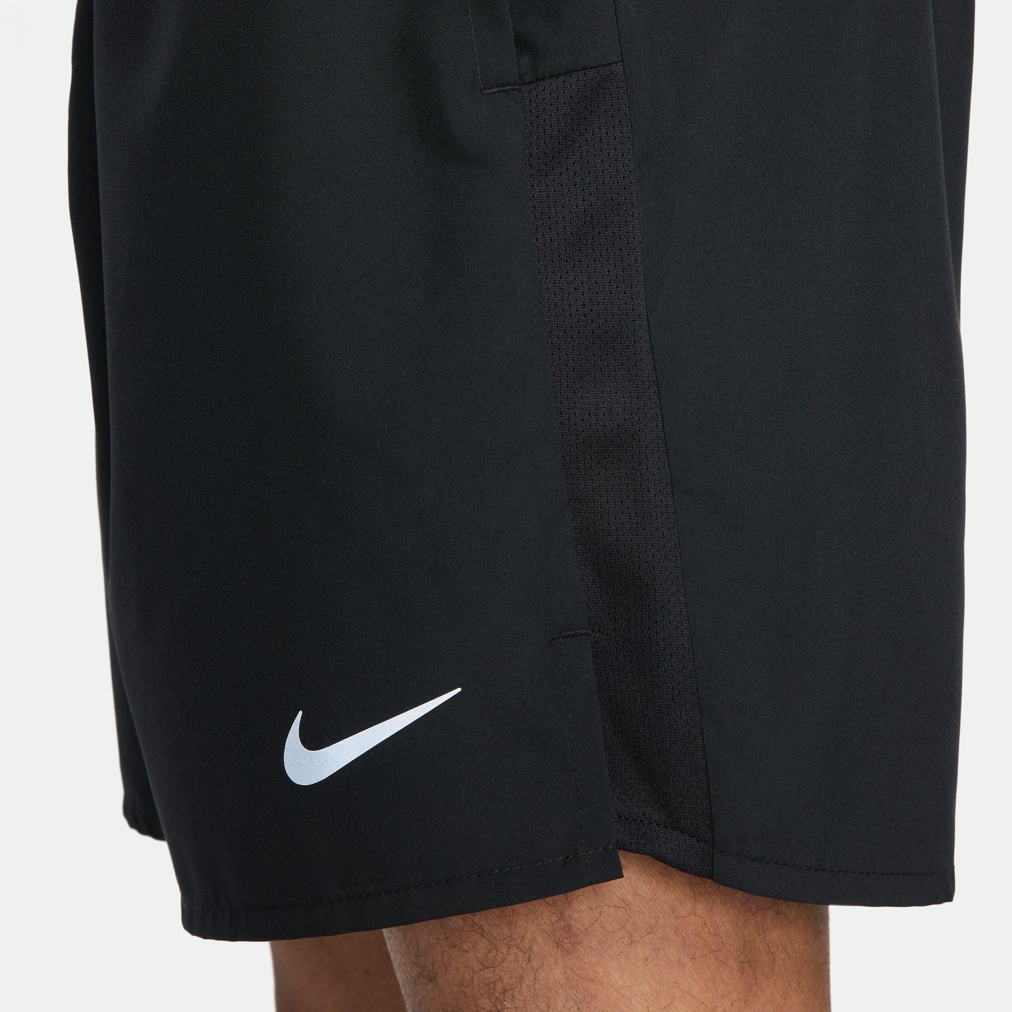 Black/Ref Silvr - Nike - Dri-FIT Challenger Mens 7 Unlined Versatile Shorts - 5