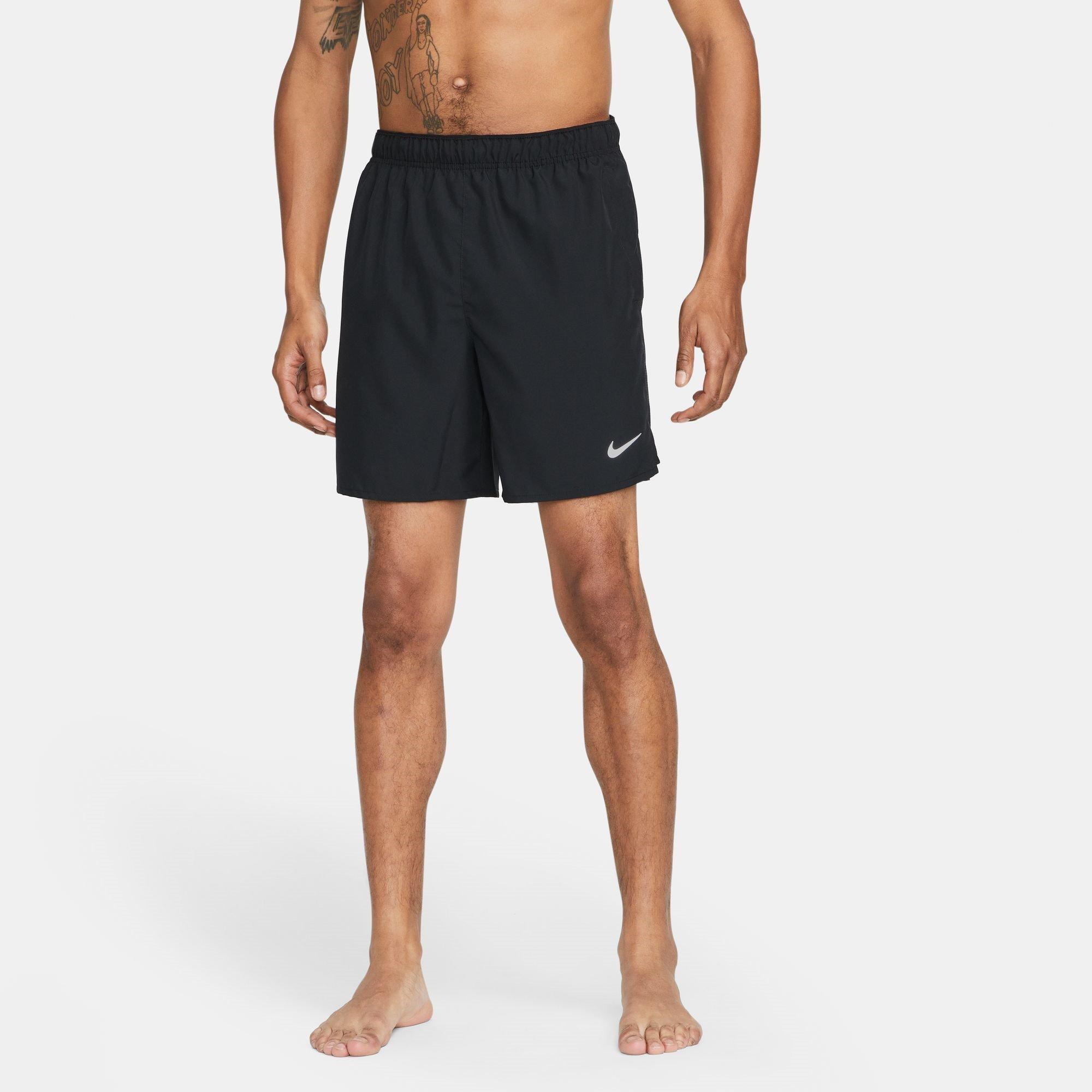 Black/Ref Silvr - Nike - Dri-FIT Challenger Mens 7 Unlined Versatile Shorts - 7