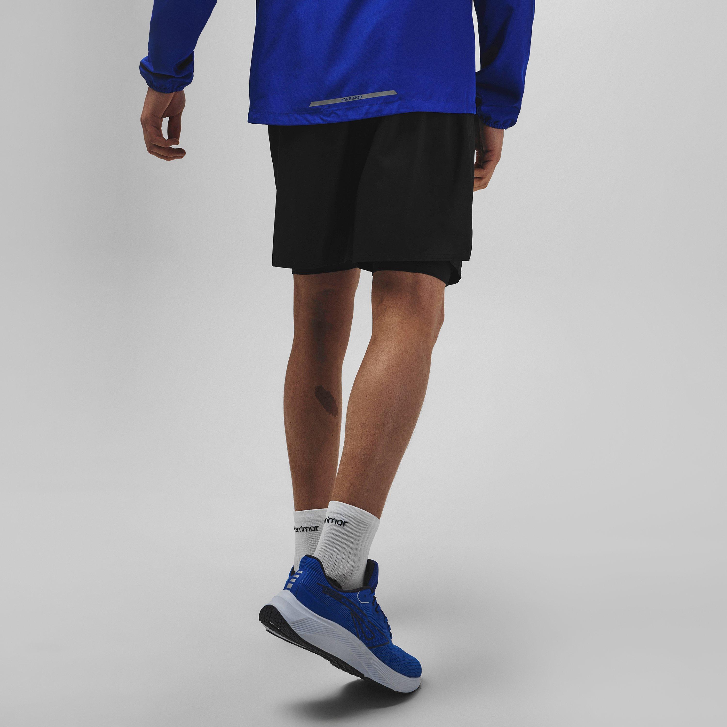 Sort - Karrimor - 2 in 1 Running Shorts Mens - 4