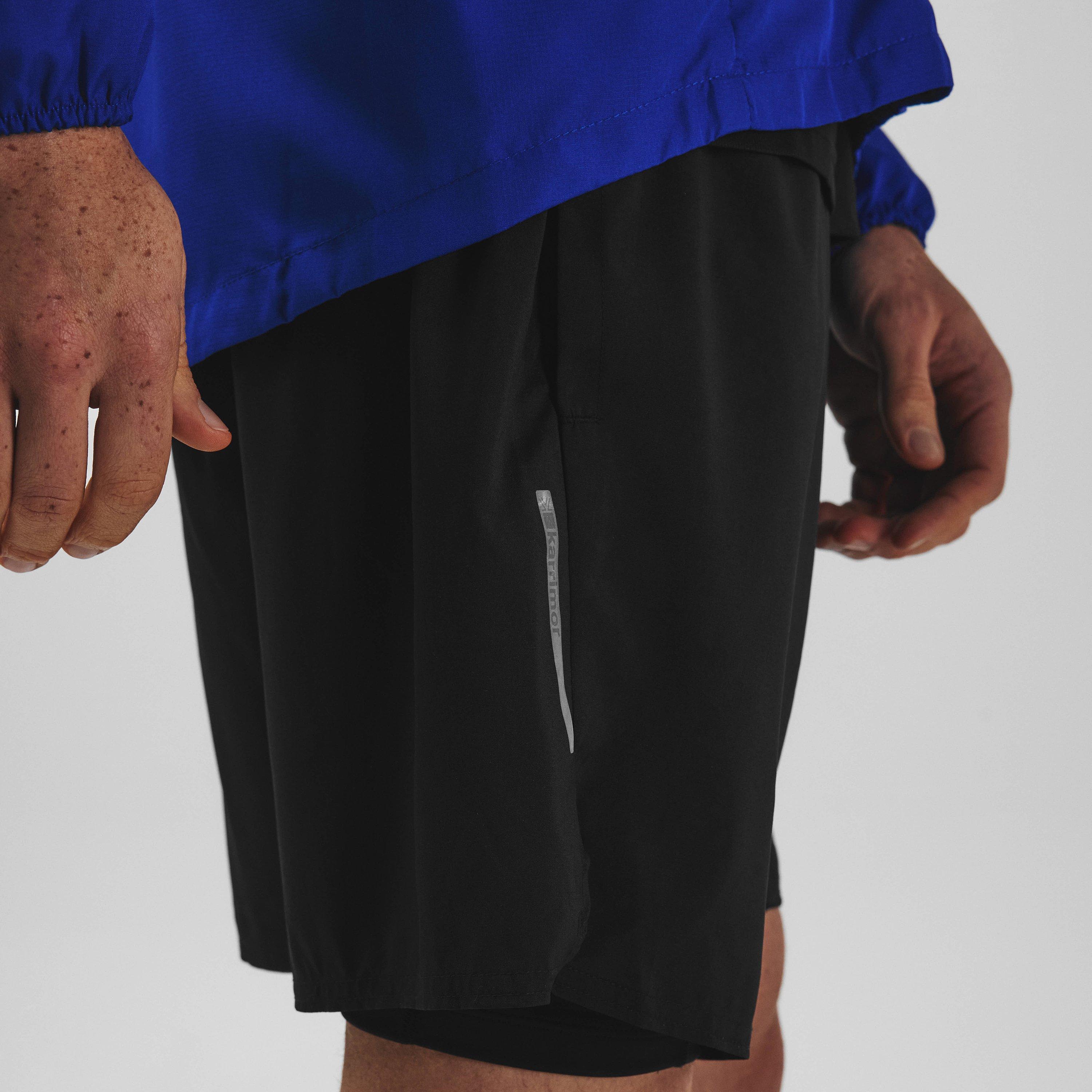 Sort - Karrimor - 2 in 1 Running Shorts Mens - 7