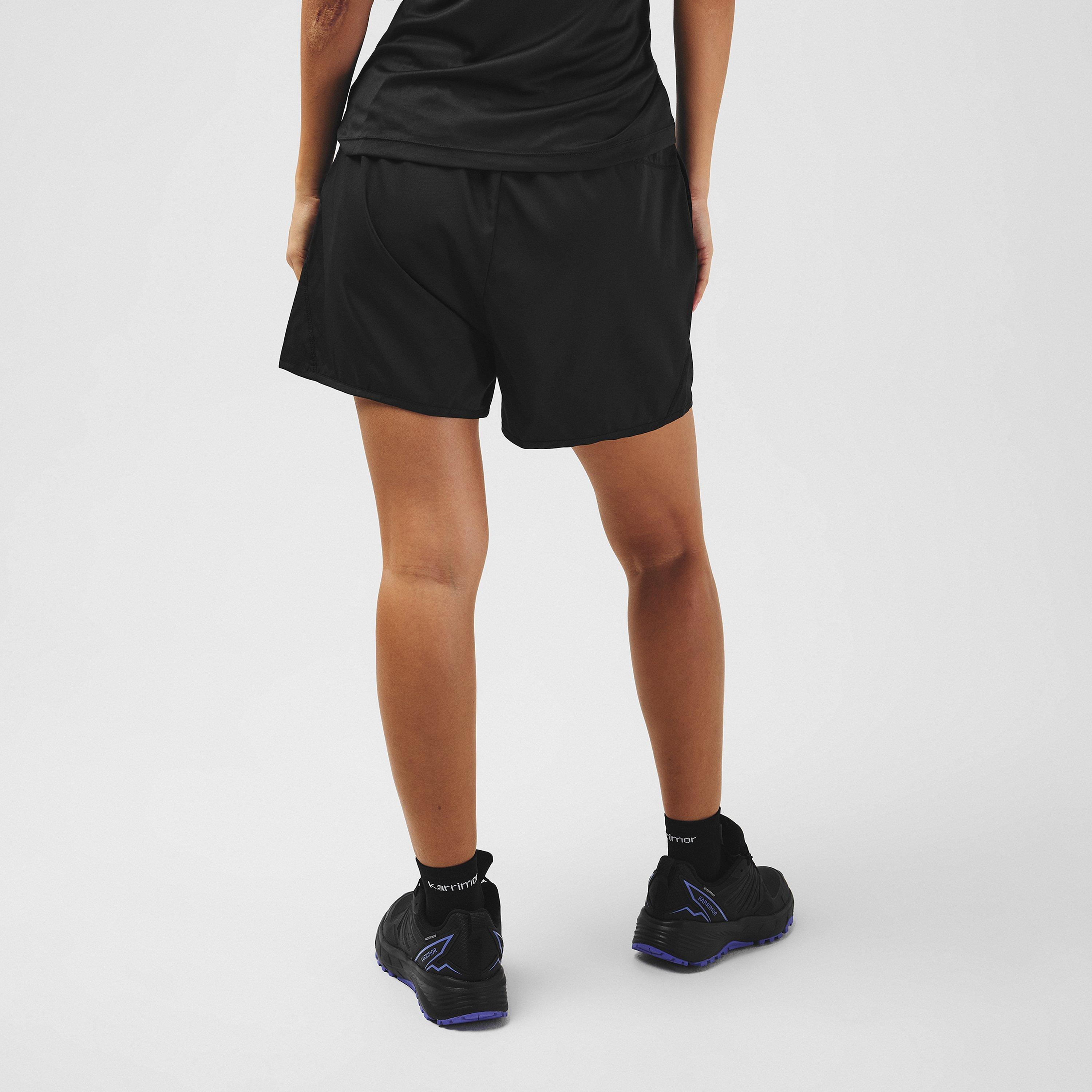 Sort - Karrimor - 2 in 1 Running Shorts Womens - 4