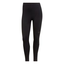 adidas Run Icons 3 Stripe 7 8 Running Tights Womens