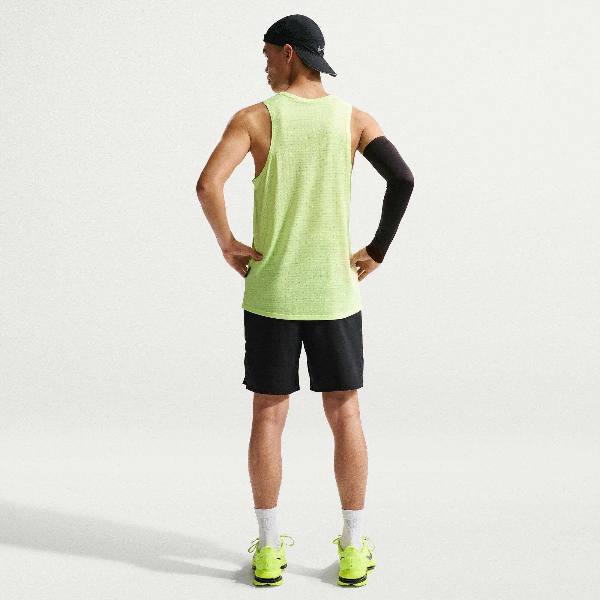 Black/R.Silver - Nike - Men's Miler Performance Running Shorts - 4