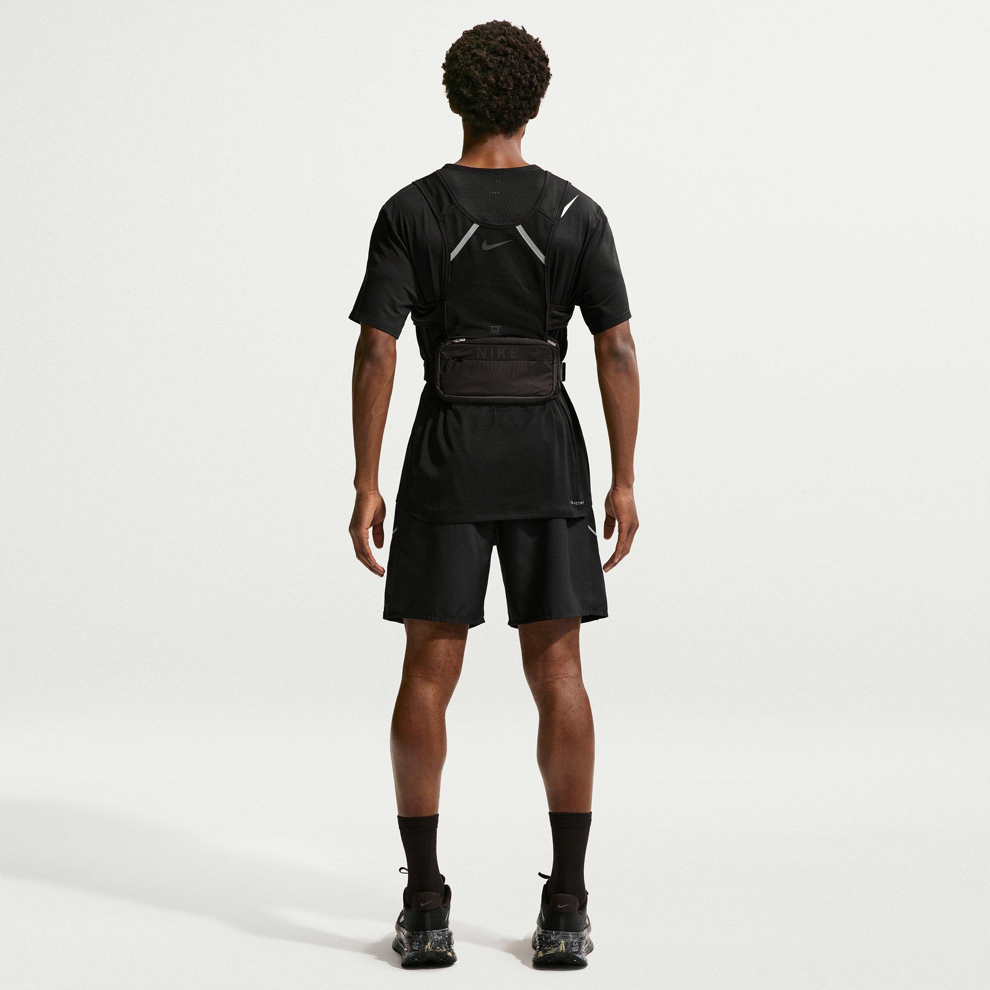 Black/R.Silver - Nike - Men's Miler Performance Running Shorts - 3
