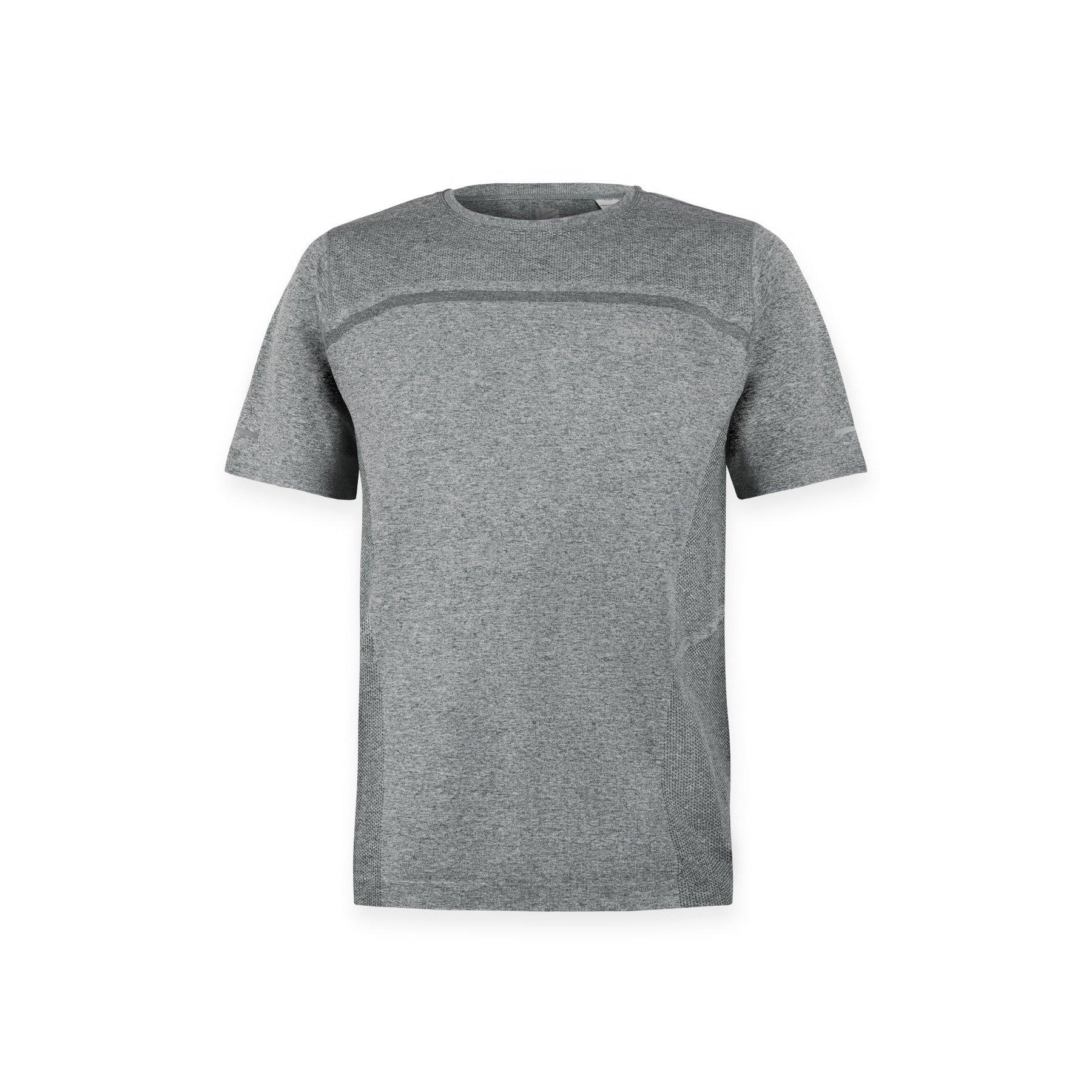 Karrimor Men's Xlite Running Short Sleeve Top - Grey Marl - XL