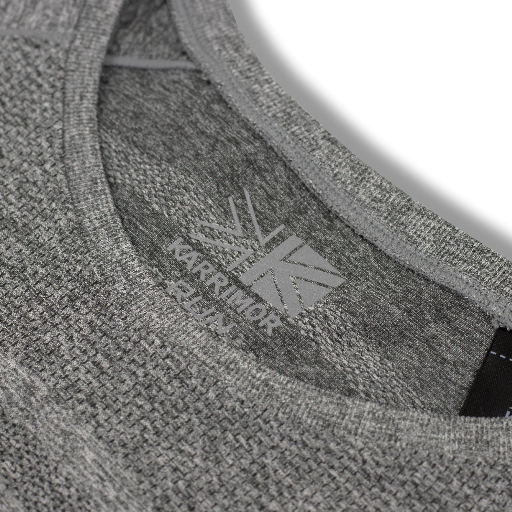 Grå Marl - Karrimor - XLite Ladies Seamless Running T-shirt - 3