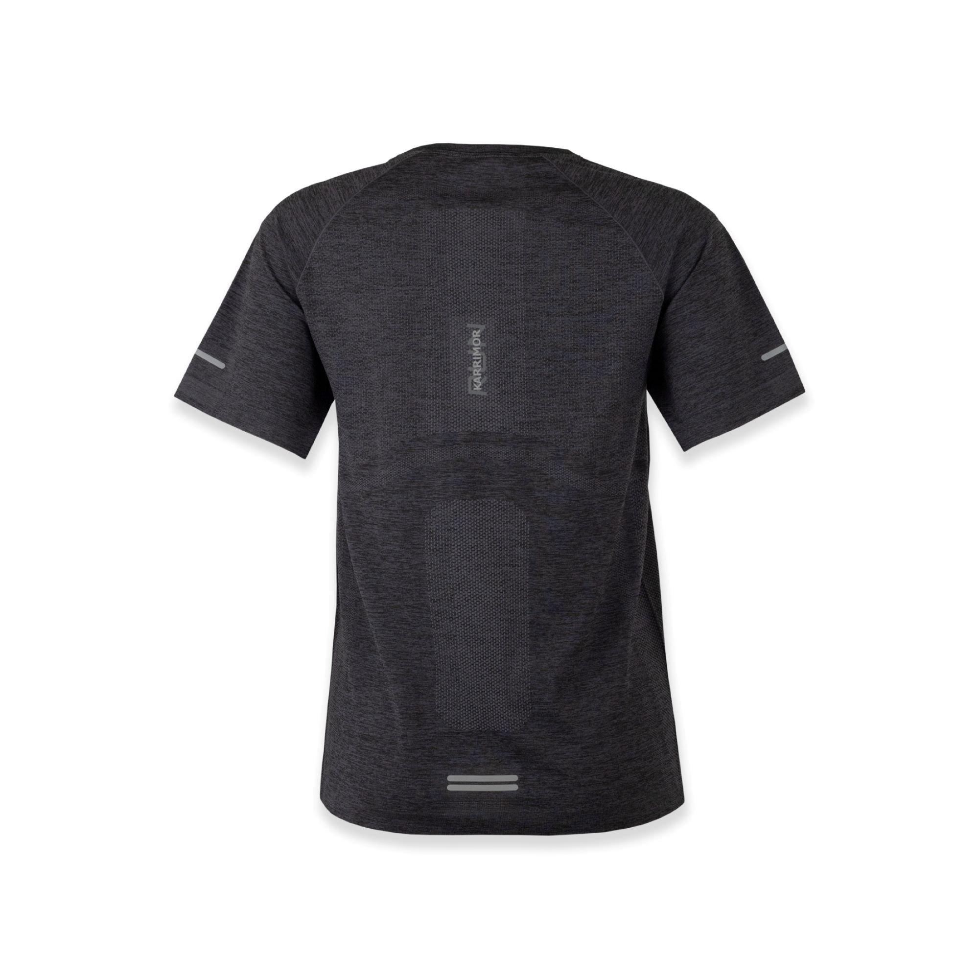 Black Marl - Karrimor - XLite Ladies Seamless Running T-shirt - 2