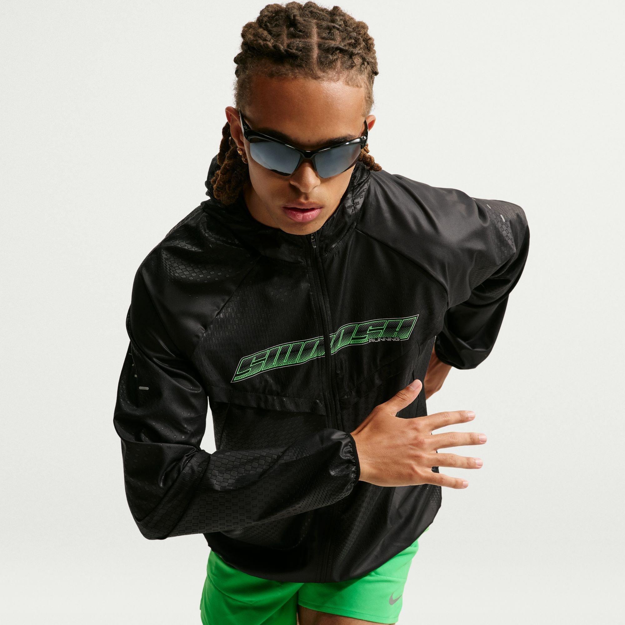 Black - Nike - Nike Stride Jacket Sn71 - 3