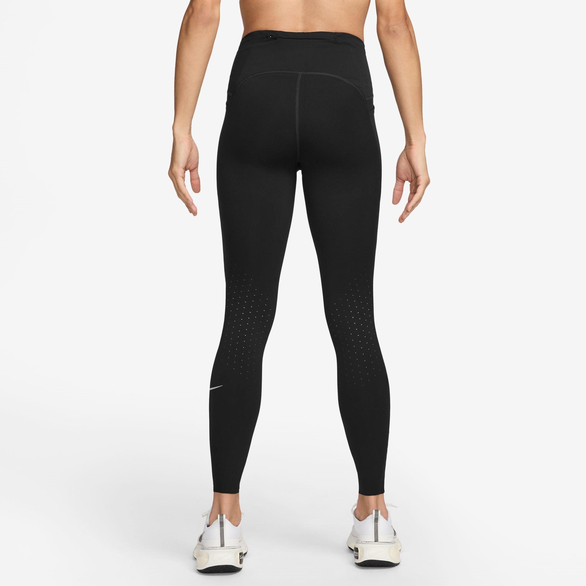 Black/Silver - Nike - Swift 7/8 Tights Womens - 5