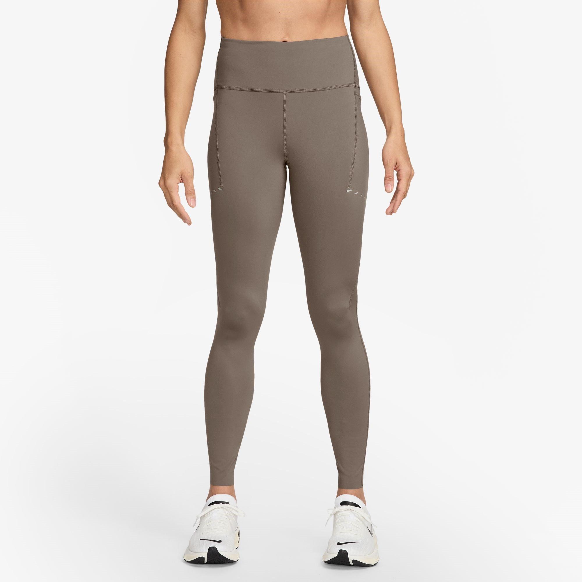 Mink Brown - Nike - Swift 7/8 Tights Womens - 1