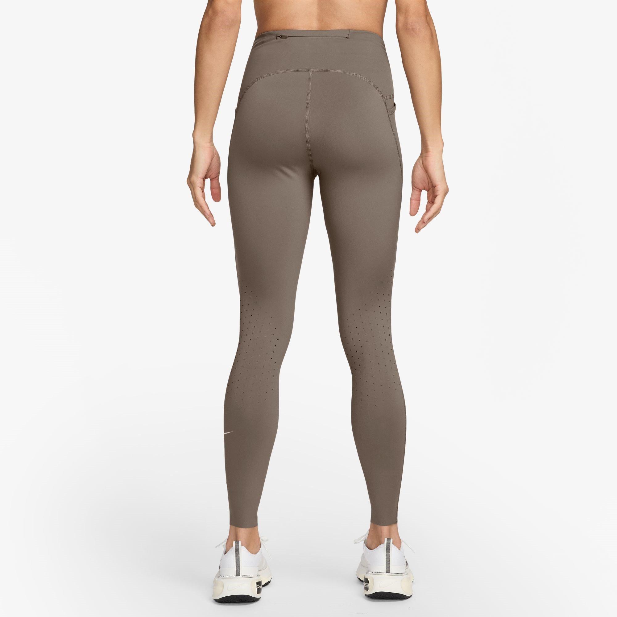 Mink smeđa - Nike - Swift 7/8 Tights Womens - 2