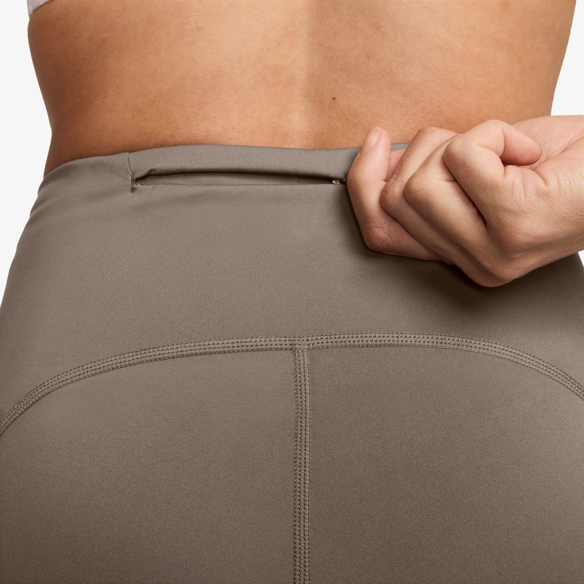 Mink smeđa - Nike - Swift 7/8 Tights Womens - 3