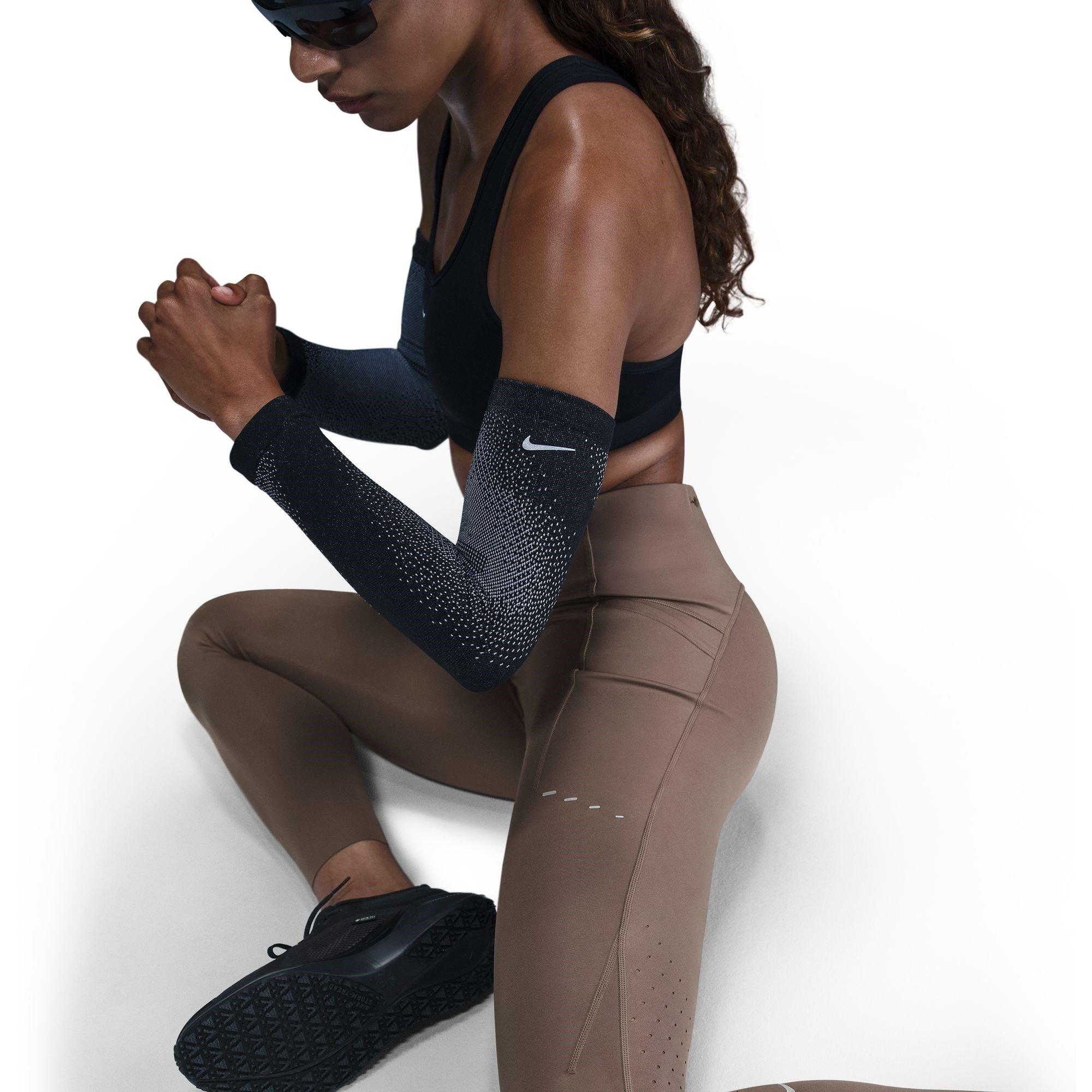 Mink smeđa - Nike - Swift 7/8 Tights Womens - 8