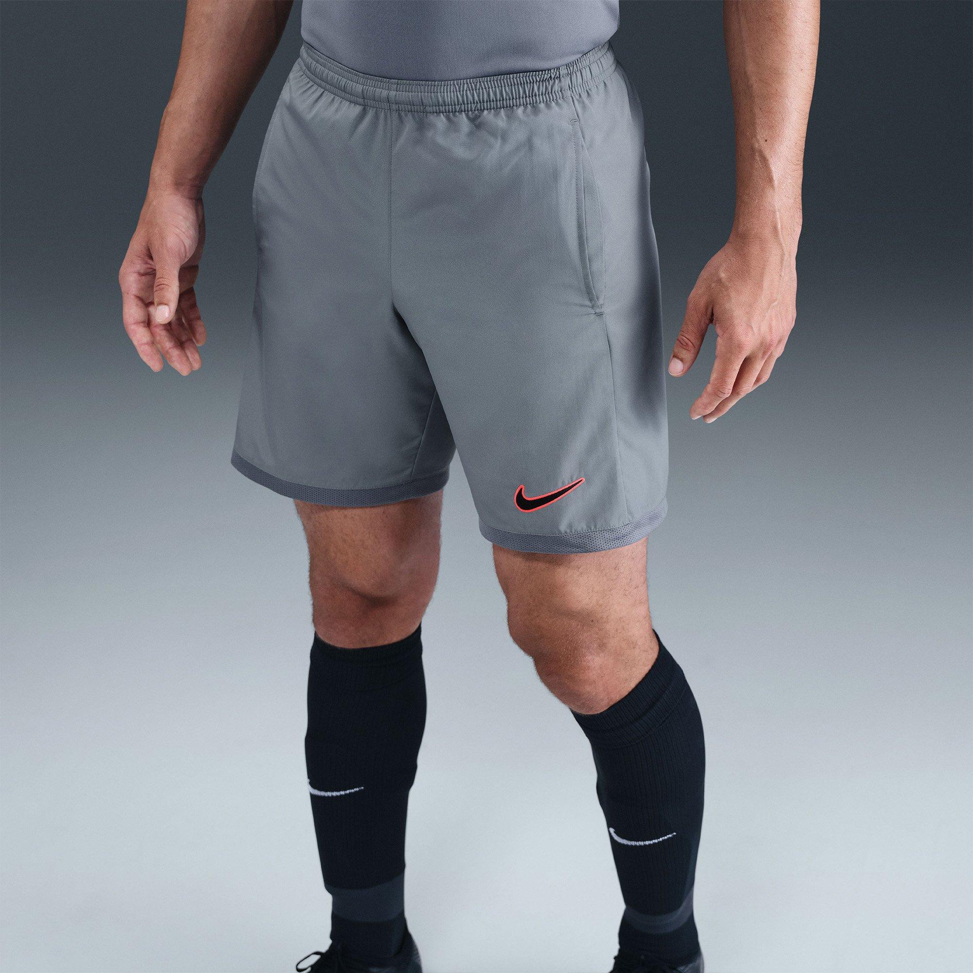 Grey/Red - Nike - Academy Mens Shorts - 1