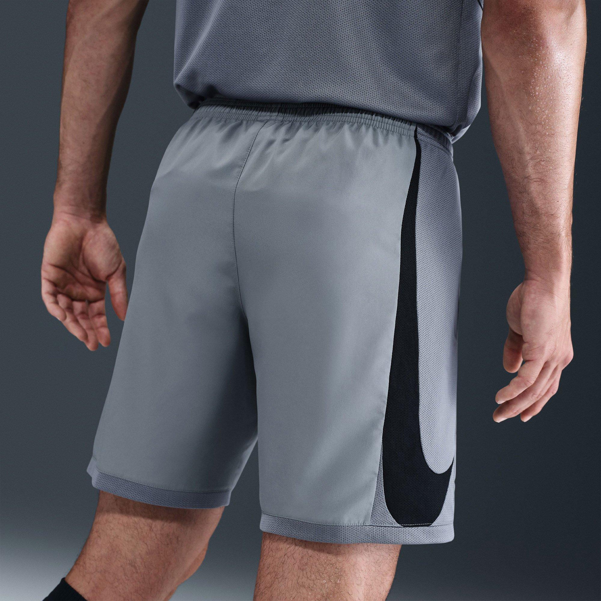 Grey/Red - Nike - Academy Mens Shorts - 5