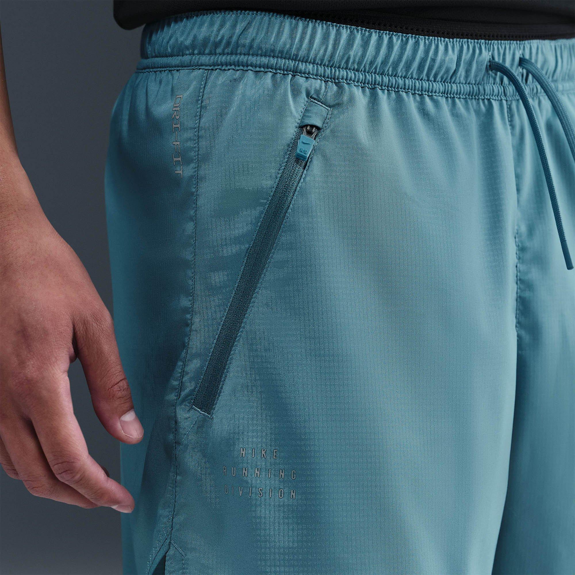 Light Blue - Nike - Dri Fit 5 Inch Mens Shorts - 2