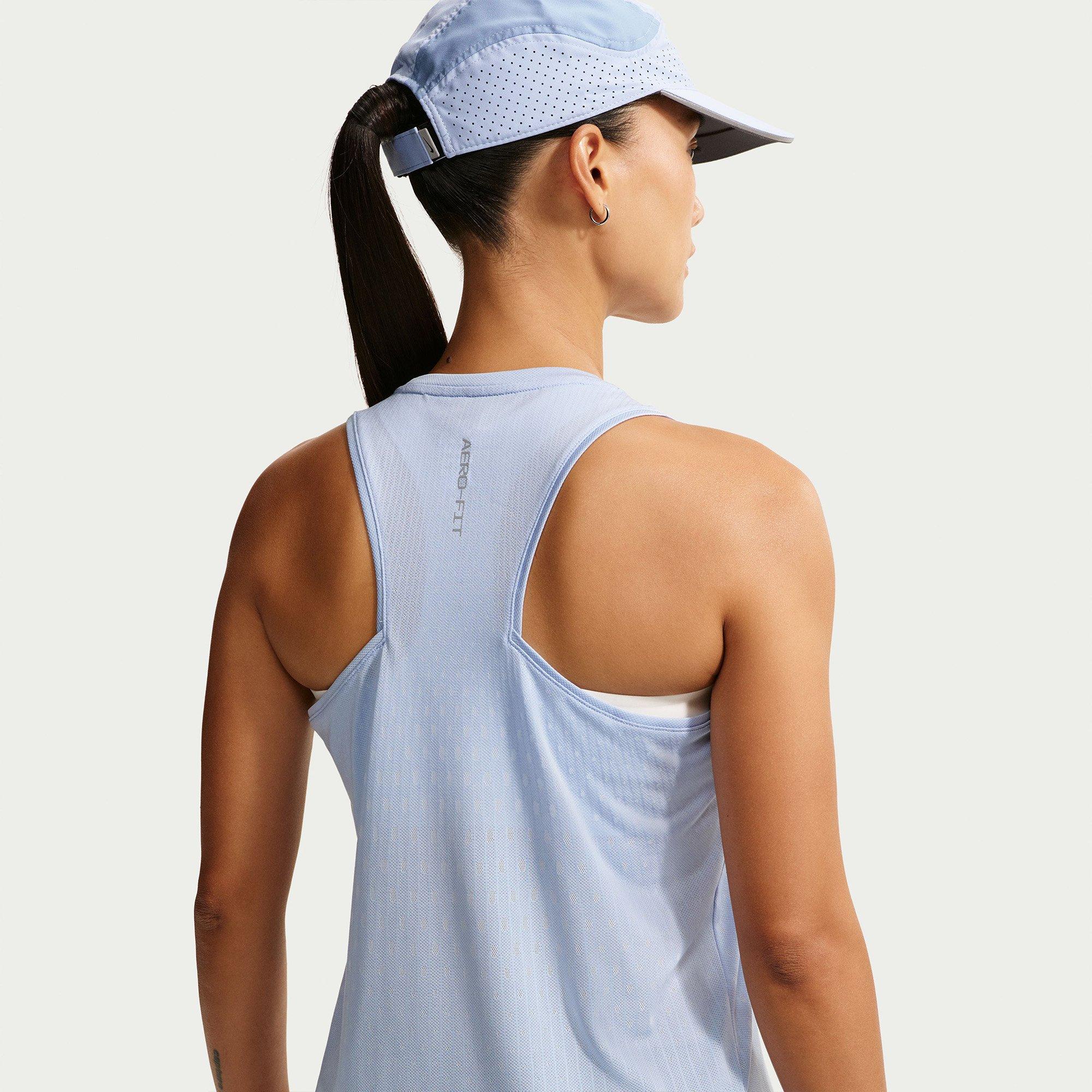 Alumin/Silver - Nike - Swift Aero-FIT Running Vest Womens - 4