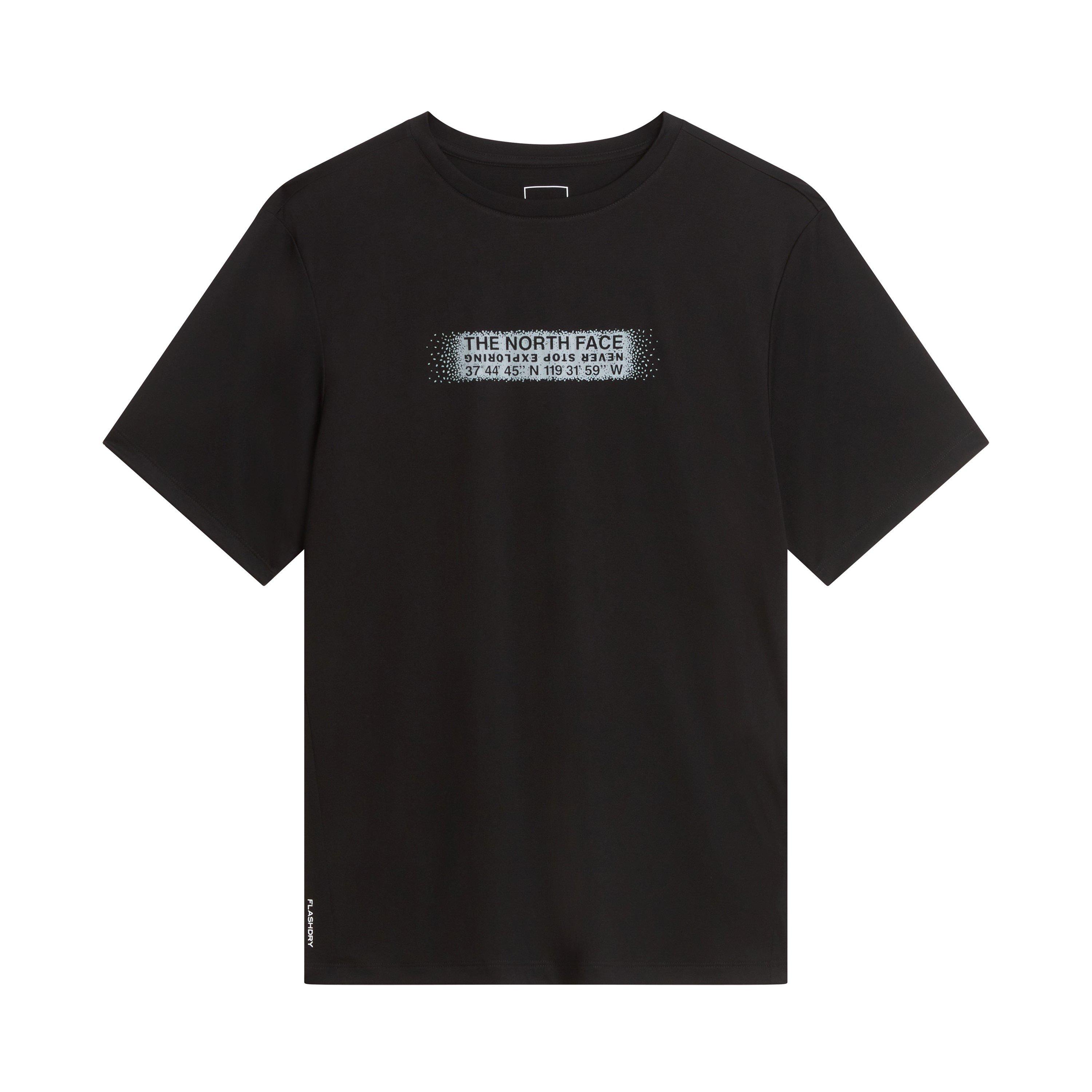 Black - The North Face - TNF Ref Grphc SS Tee Mens - 1
