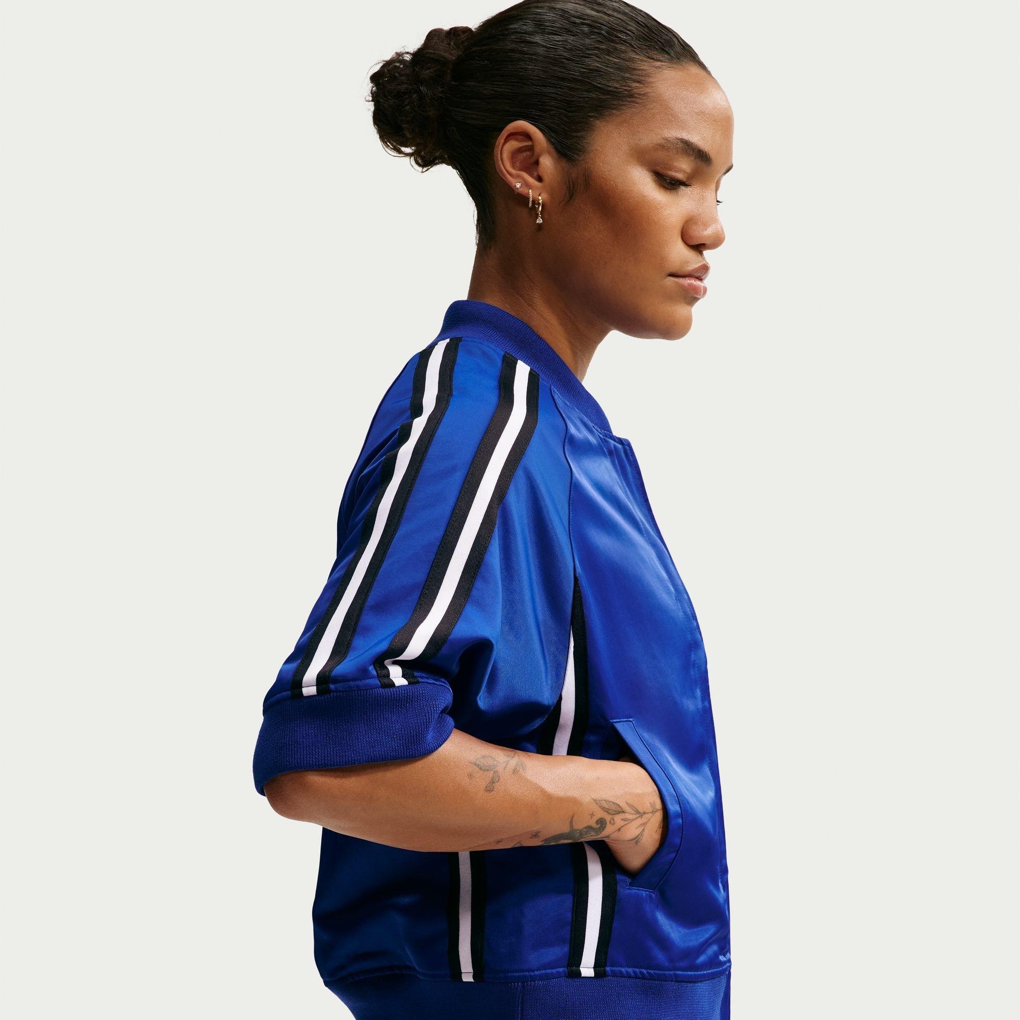 Royal/White - Nike - Women's Slam Tennis Jacket - 2