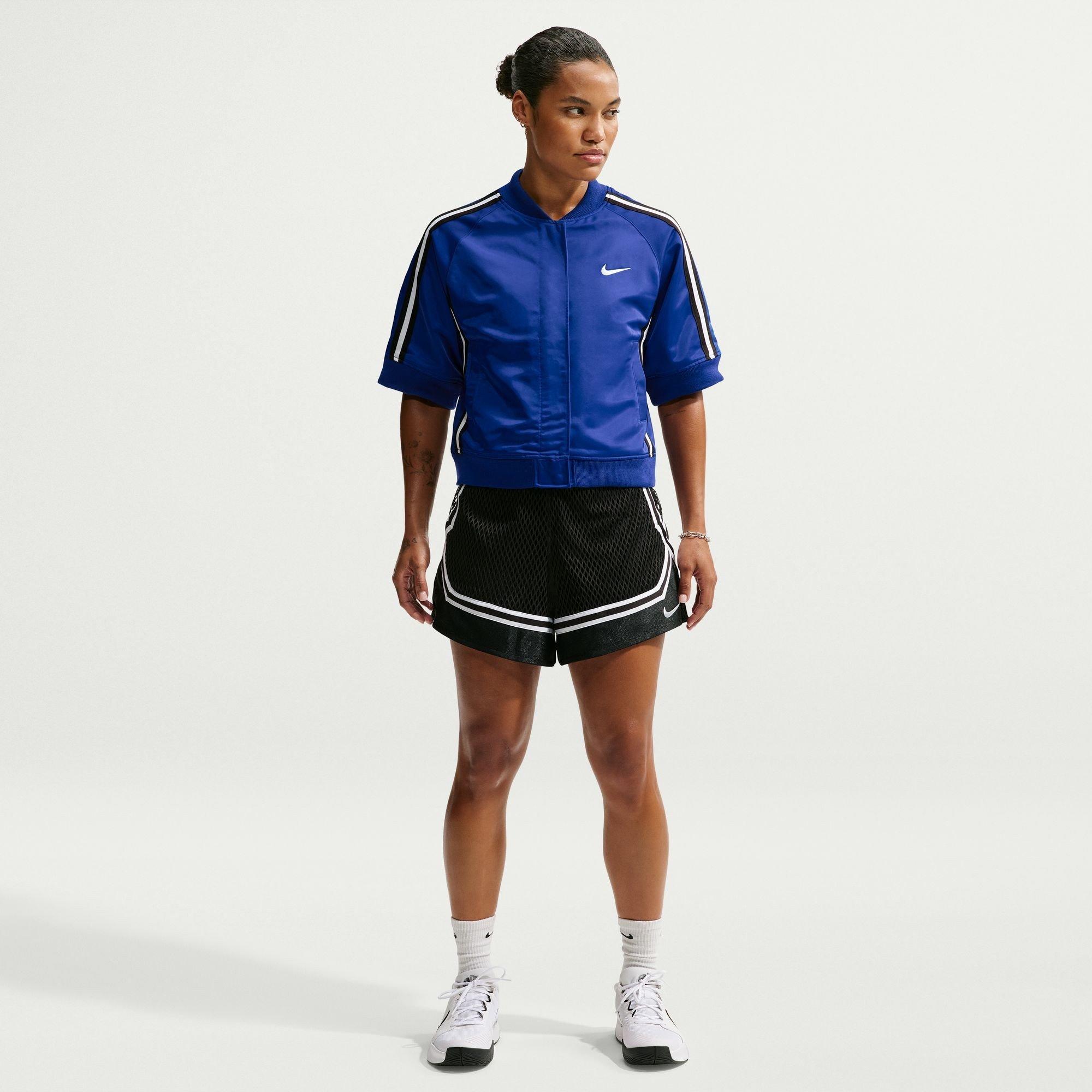 Royal/White - Nike - Women's Slam Tennis Jacket - 4