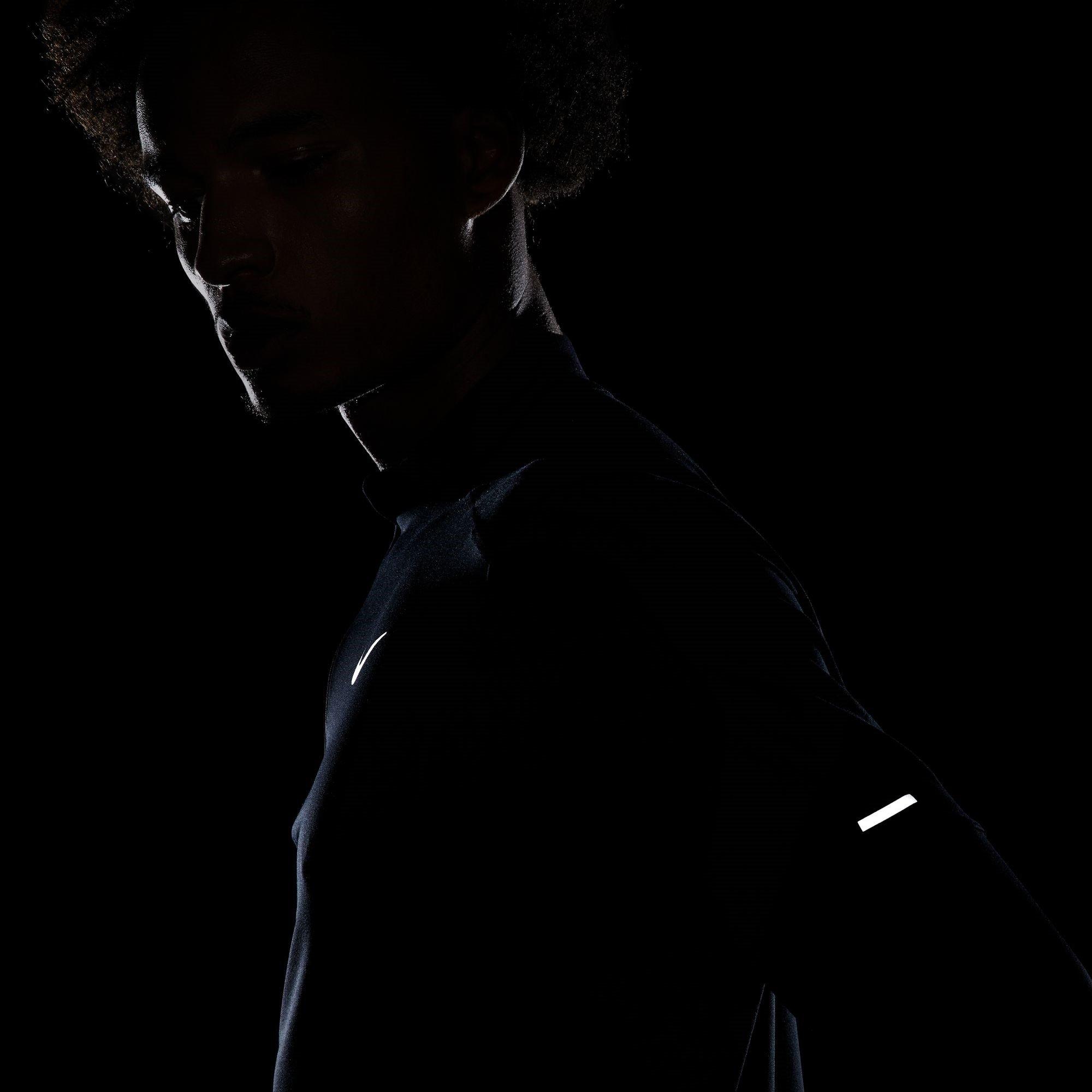 Crna - Nike - Element 3.0 Men's 1/2-Zip Running Top - 14