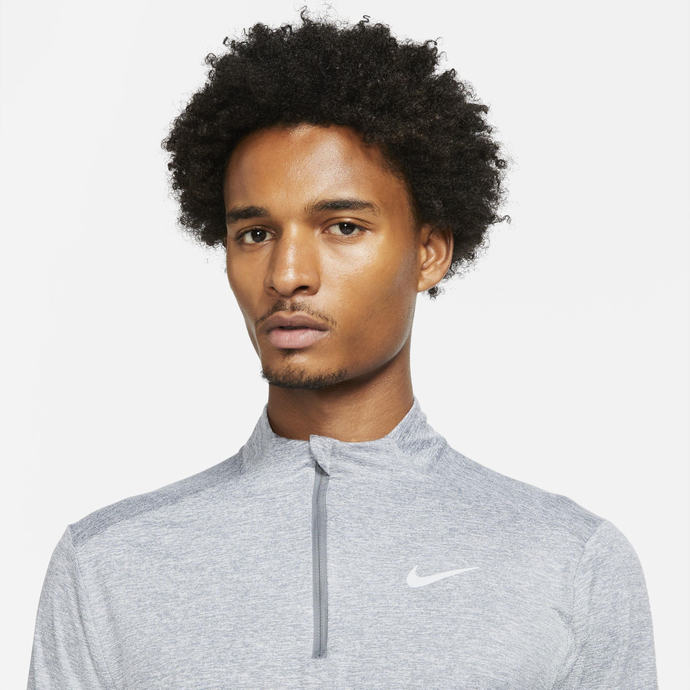 Grijze Mist - Nike - Element 3.0 Men's 1/2-Zip Running Top - 3