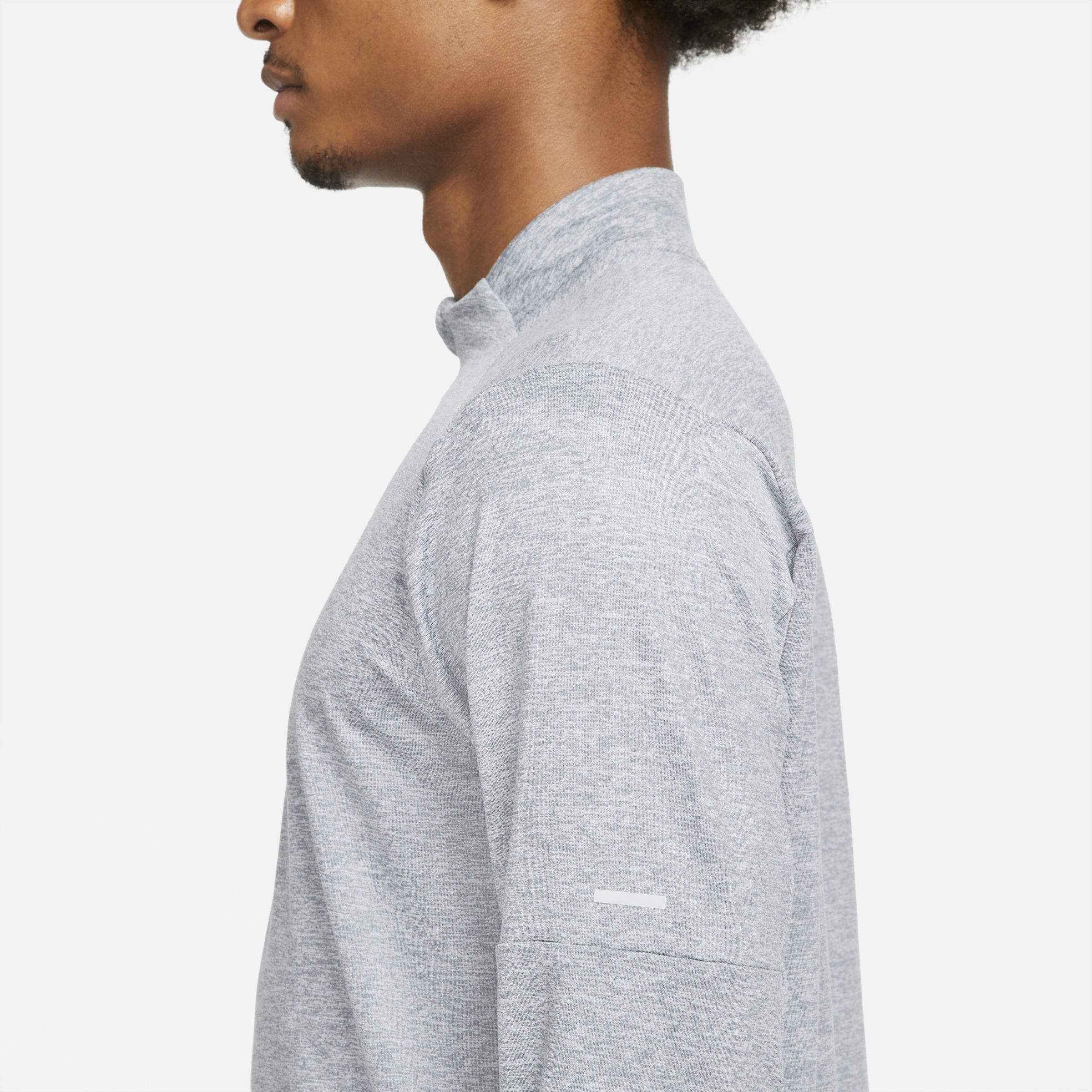 Grijze Mist - Nike - Element 3.0 Men's 1/2-Zip Running Top - 4