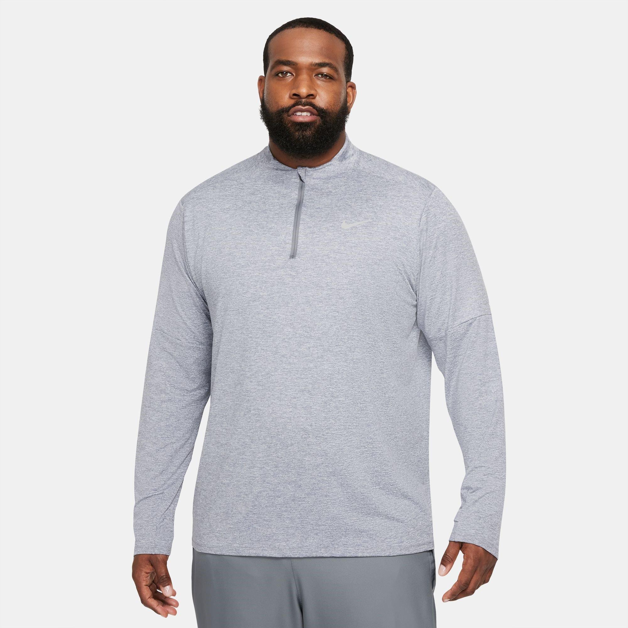 Grijze Mist - Nike - Element 3.0 Men's 1/2-Zip Running Top - 9