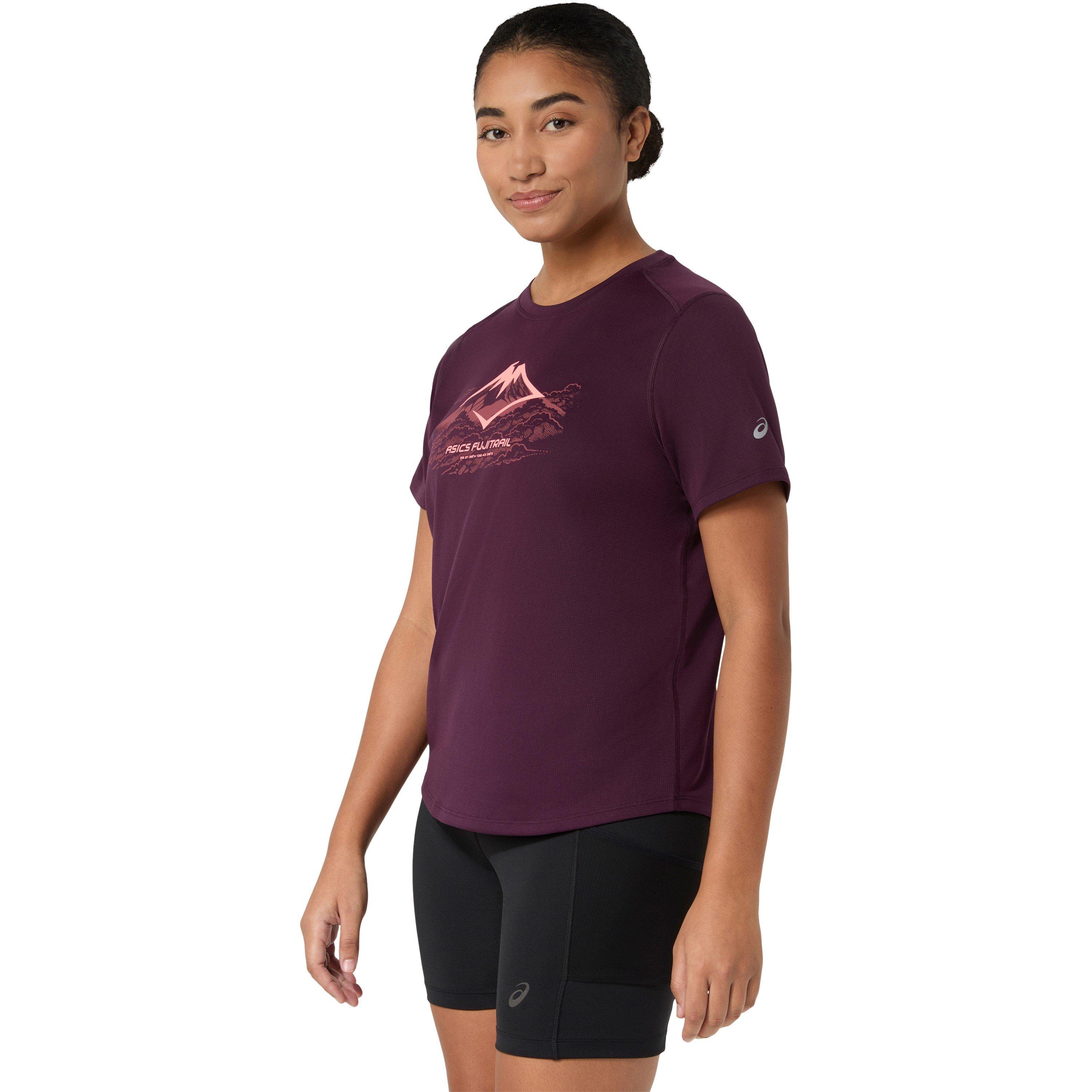 Asics Women's Fuji Logo Short Sleeve Running T-Shirt