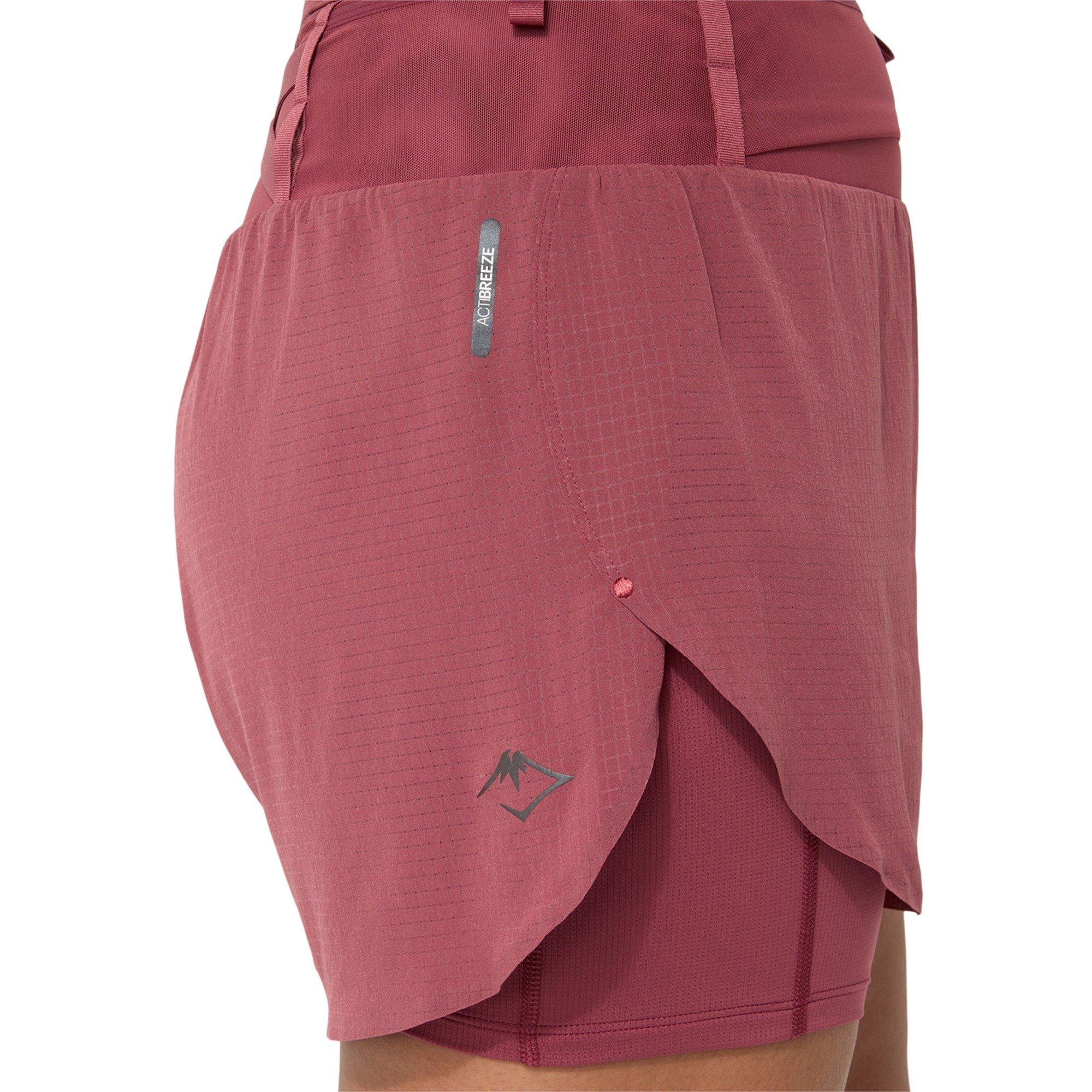 Brisket Red - Asics - Women's Fuji Elt Running Shorts - 5