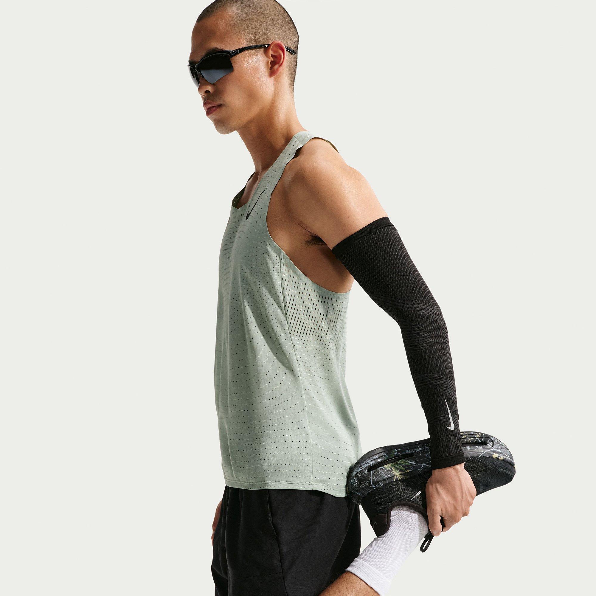 Steam/Black - Nike - Men's Aero Performance Running Vest - 2