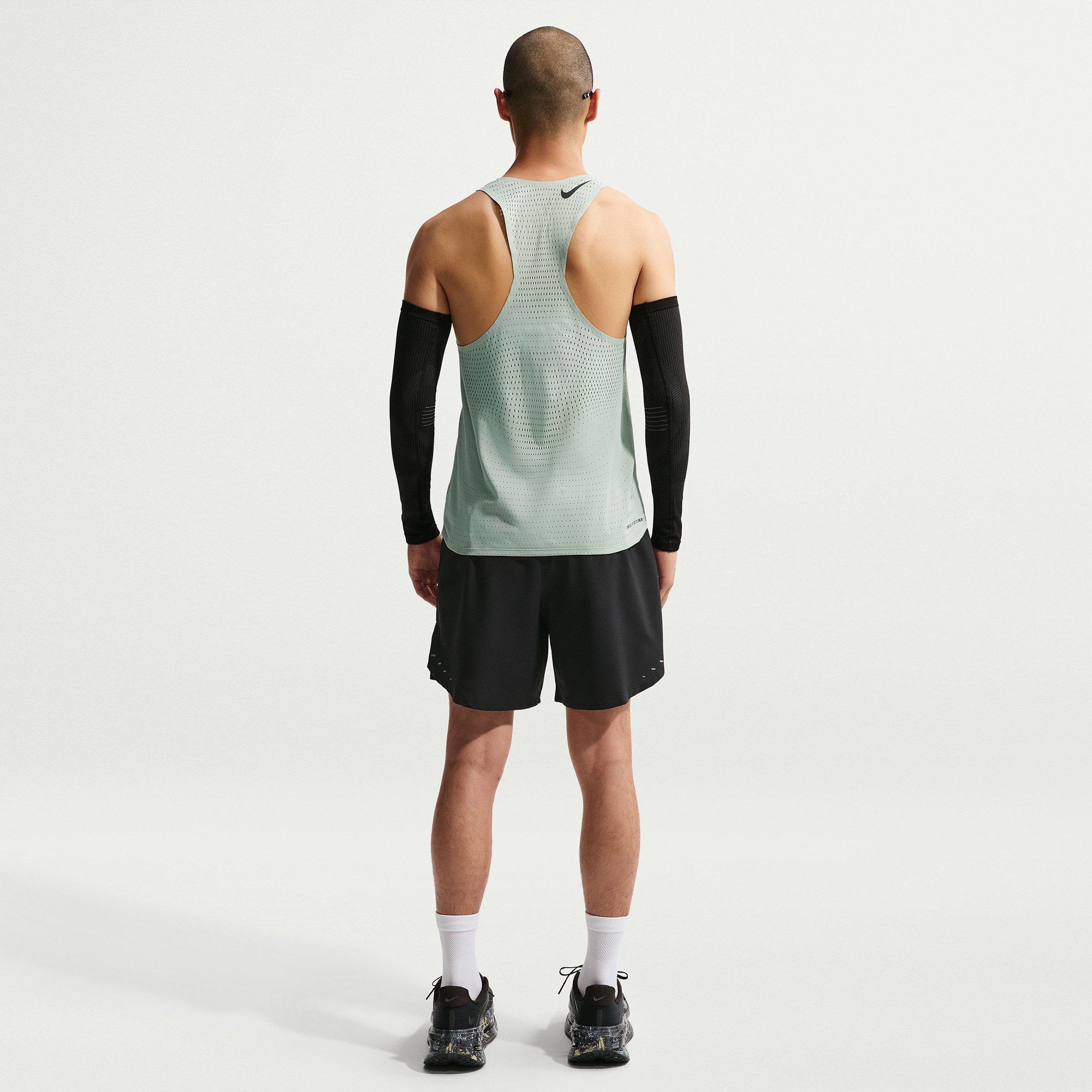 Steam/Black - Nike - Men's Aero Performance Running Vest - 6