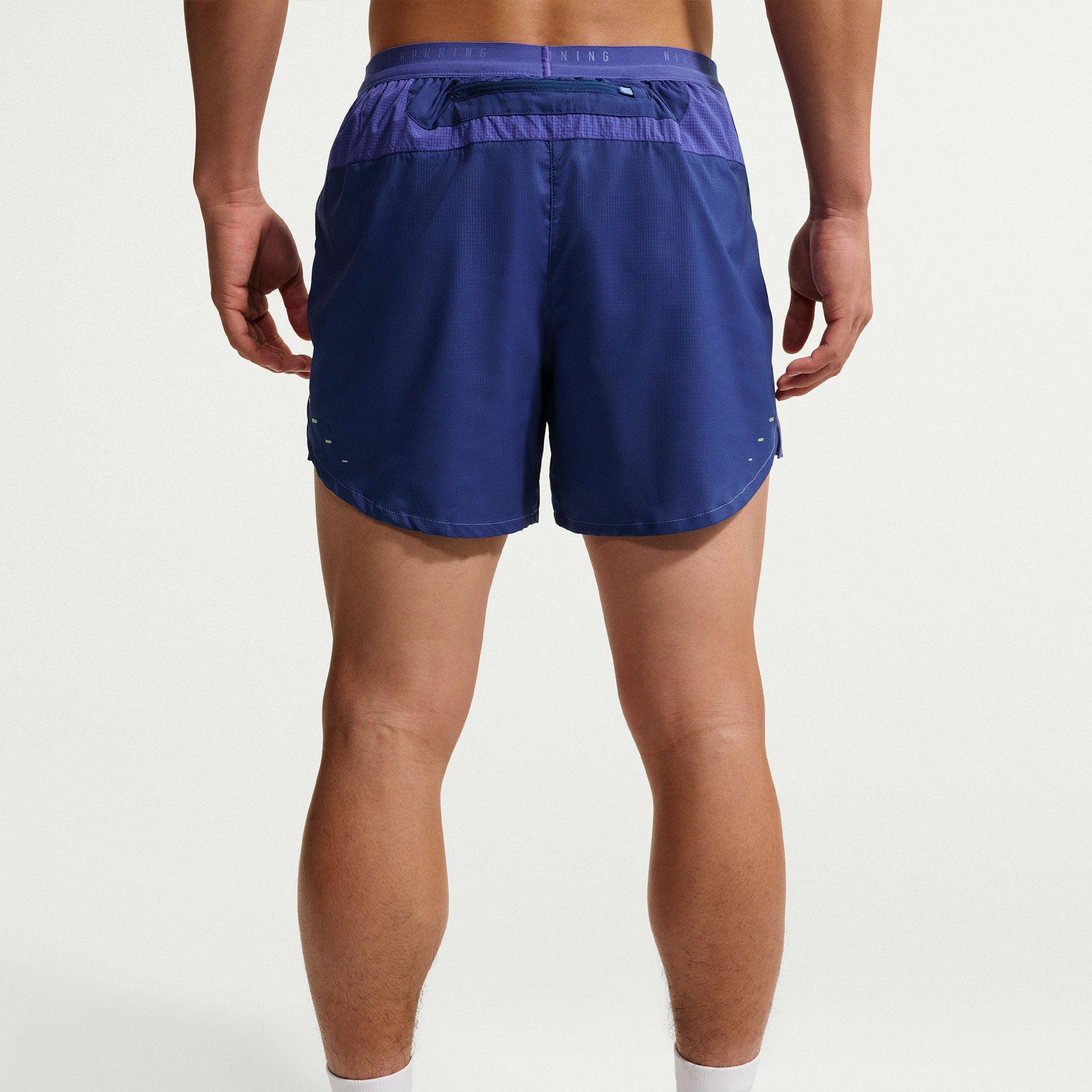 Roy Blue/Silver - Nike - Men's Stride Performance Running Shorts - 2