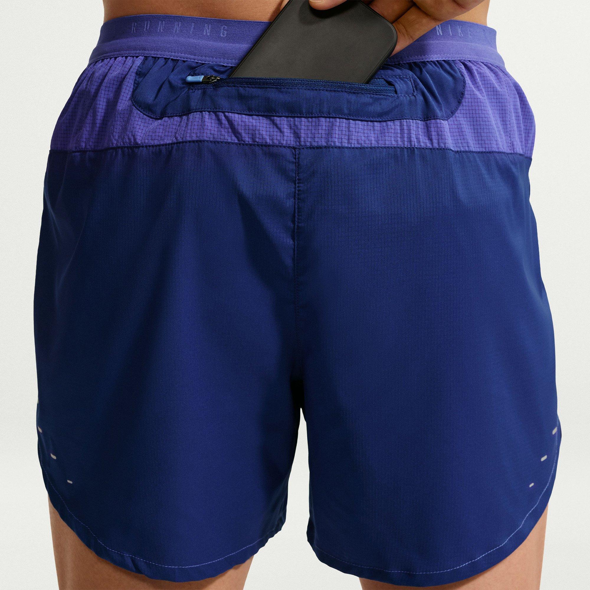 Roy Blue/Silver - Nike - Men's Stride Performance Running Shorts - 6
