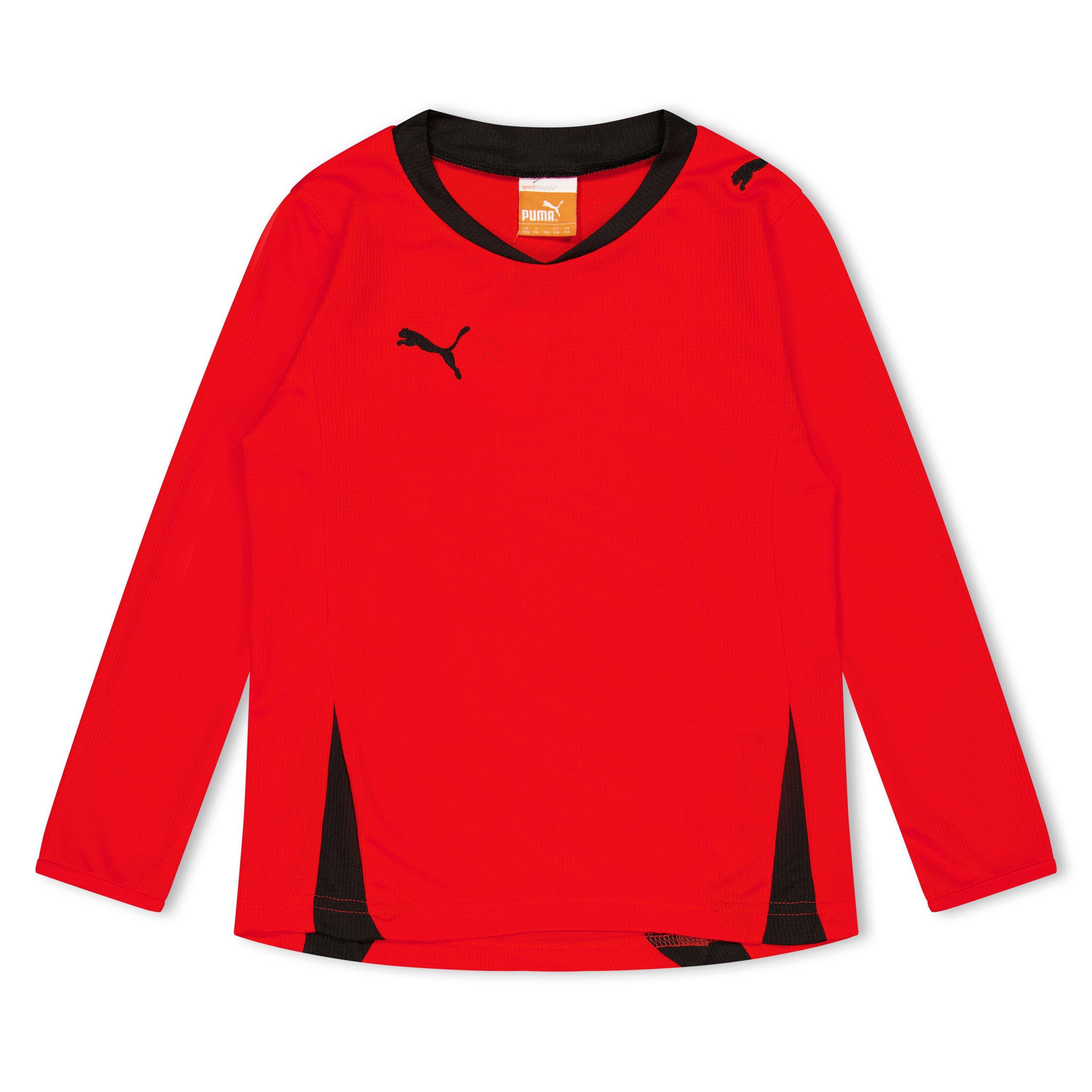Red - Puma - (5) Boy Pwr-C 5.10 Ls Shirt Infants - 1