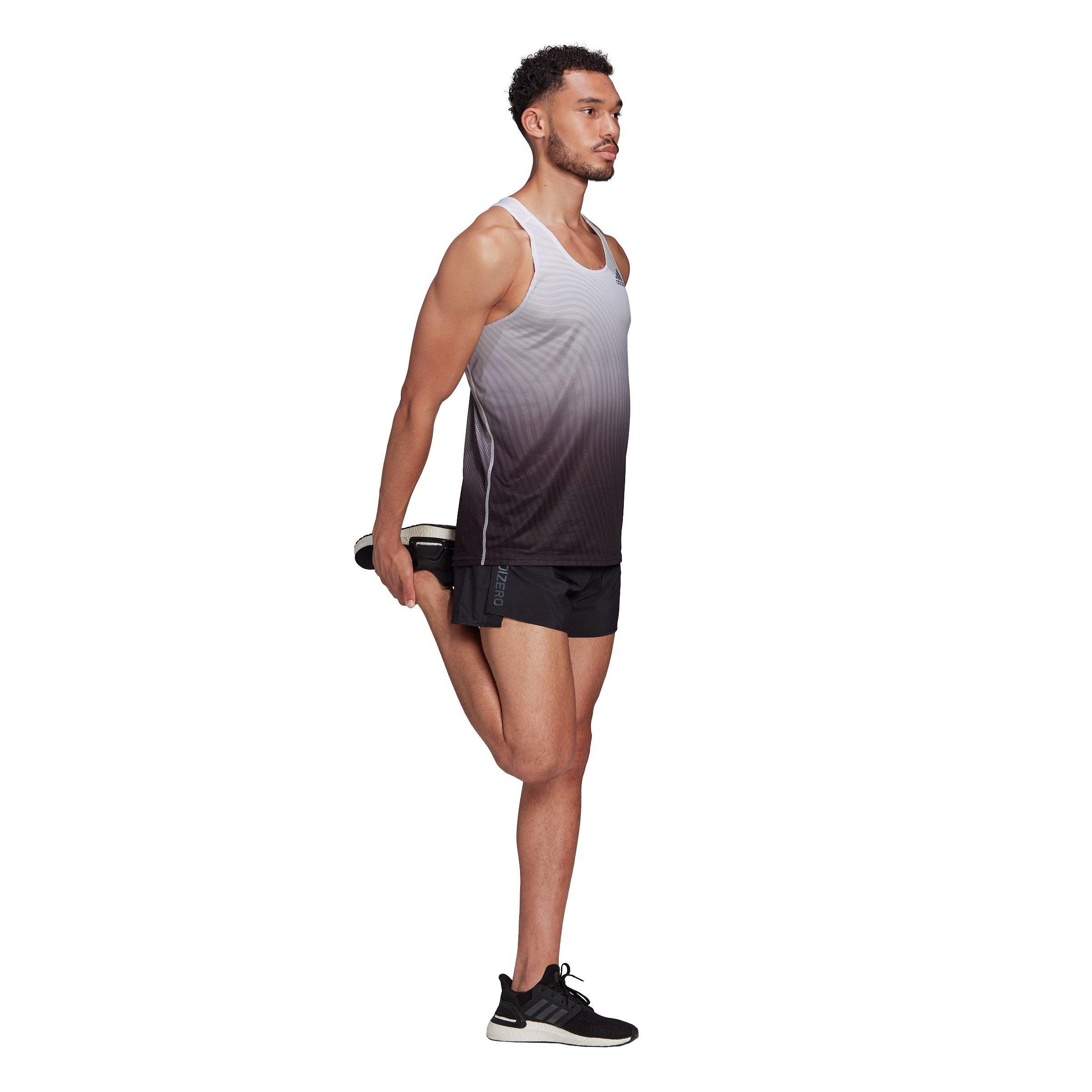 Schwarz - adidas - Adizero Engineered Running Shorts - 4