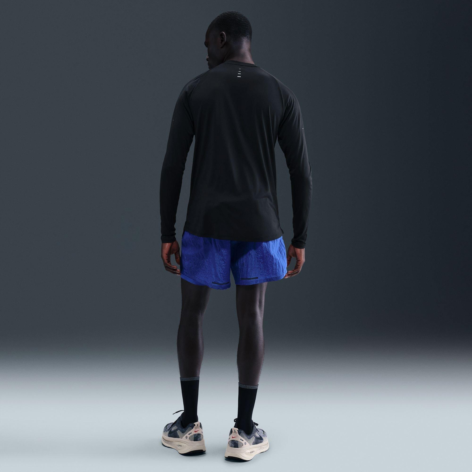 Black - Nike - Nike Stride 5 LS Tee Sn64 - 8